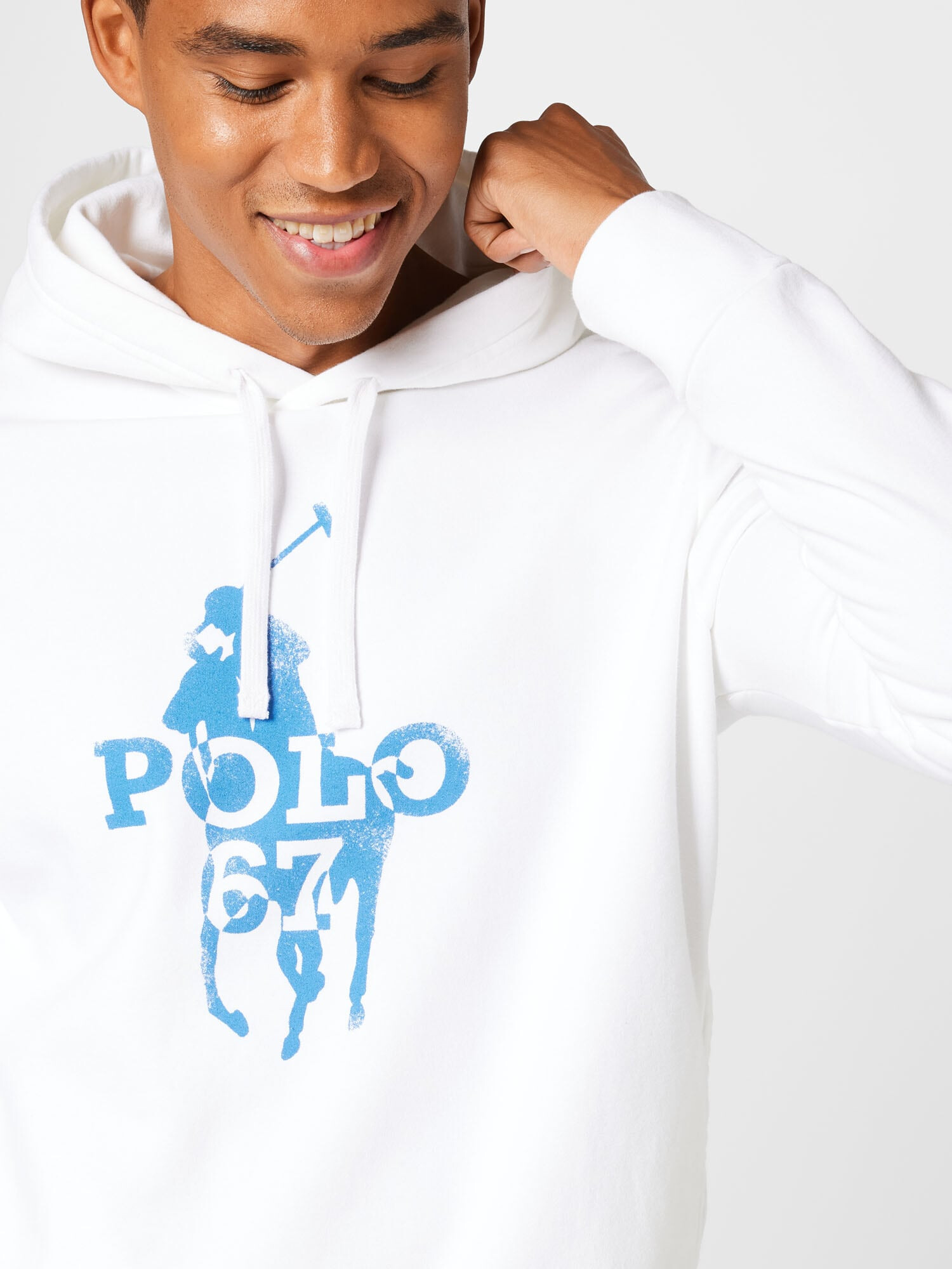 Polo Ralph Lauren Mikina kráľovská modrá / biela - Pepit.sk