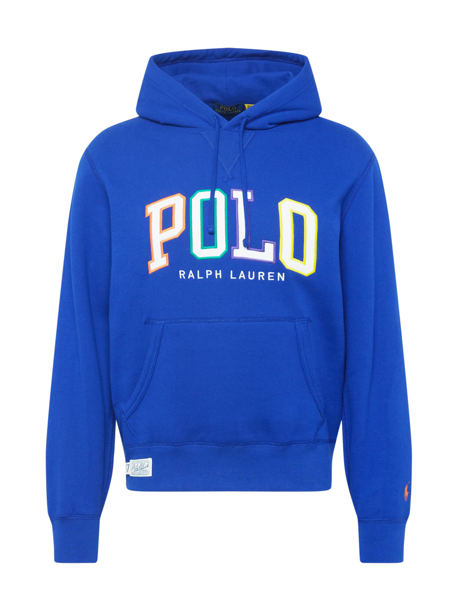 Polo Ralph Lauren Mikina kráľovská modrá / žltá / fialová / biela - Pepit.sk