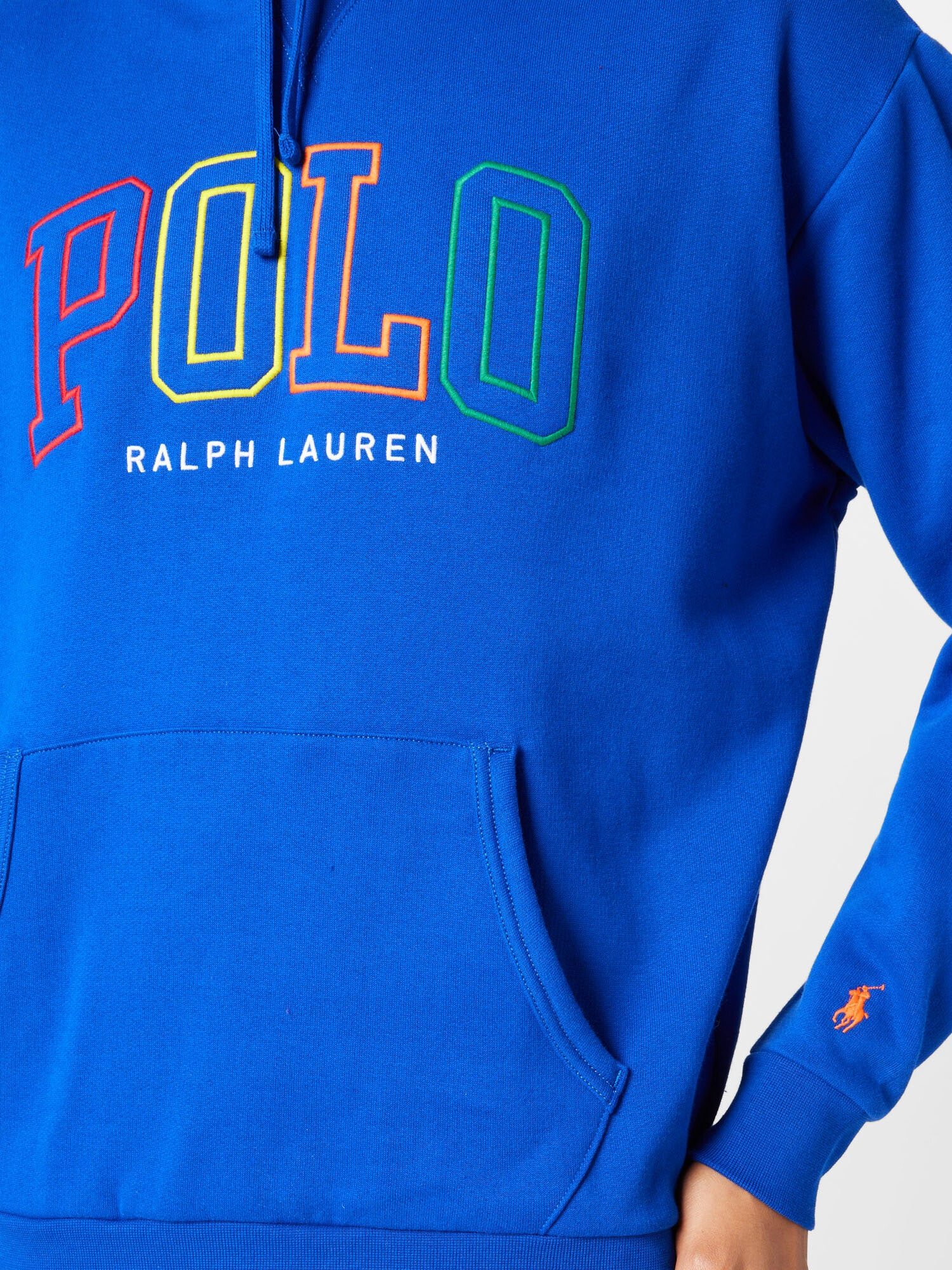 Polo Ralph Lauren Mikina modrá / žltá / oranžová / červená - Pepit.sk