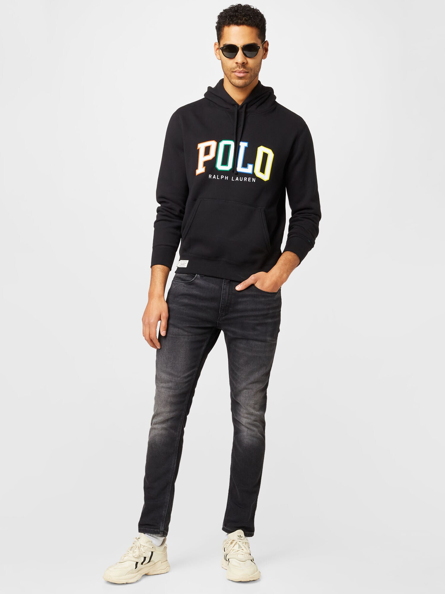 Polo Ralph Lauren Mikina modrá / žltá / zelená / čierna - Pepit.sk