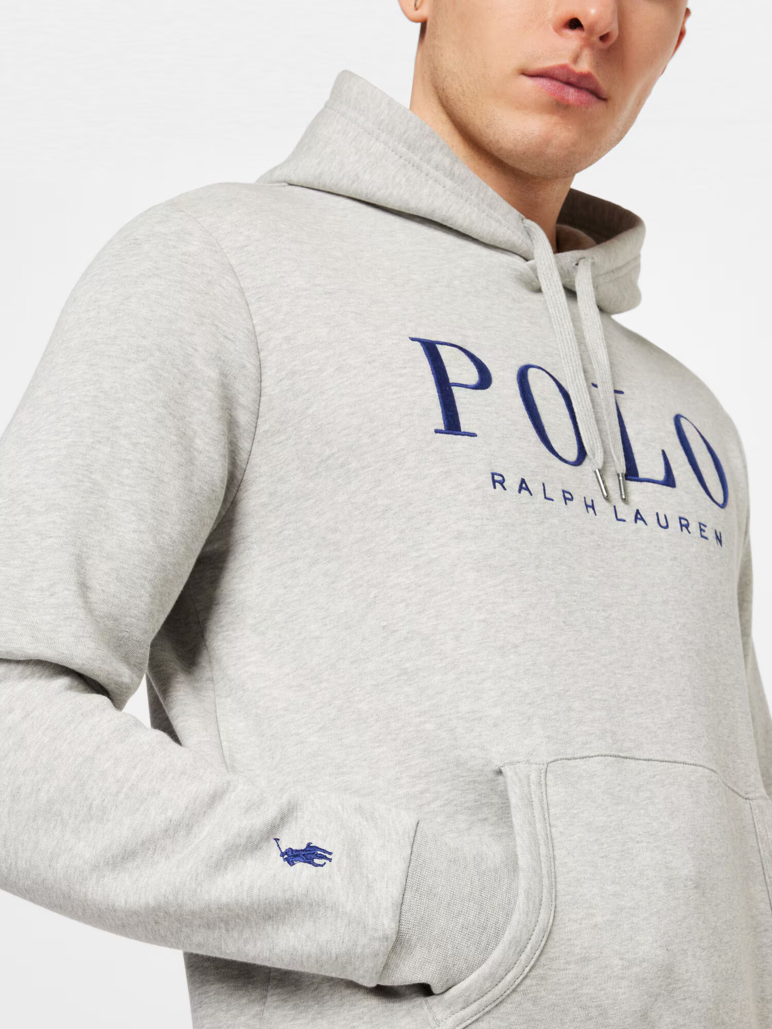 Polo Ralph Lauren Mikina námornícka modrá / sivá melírovaná - Pepit.sk