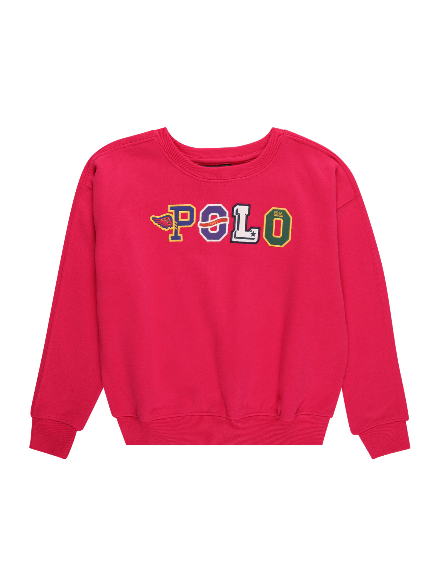 Polo Ralph Lauren Mikina námornícka modrá / zelená / fuksia / biela - Pepit.sk