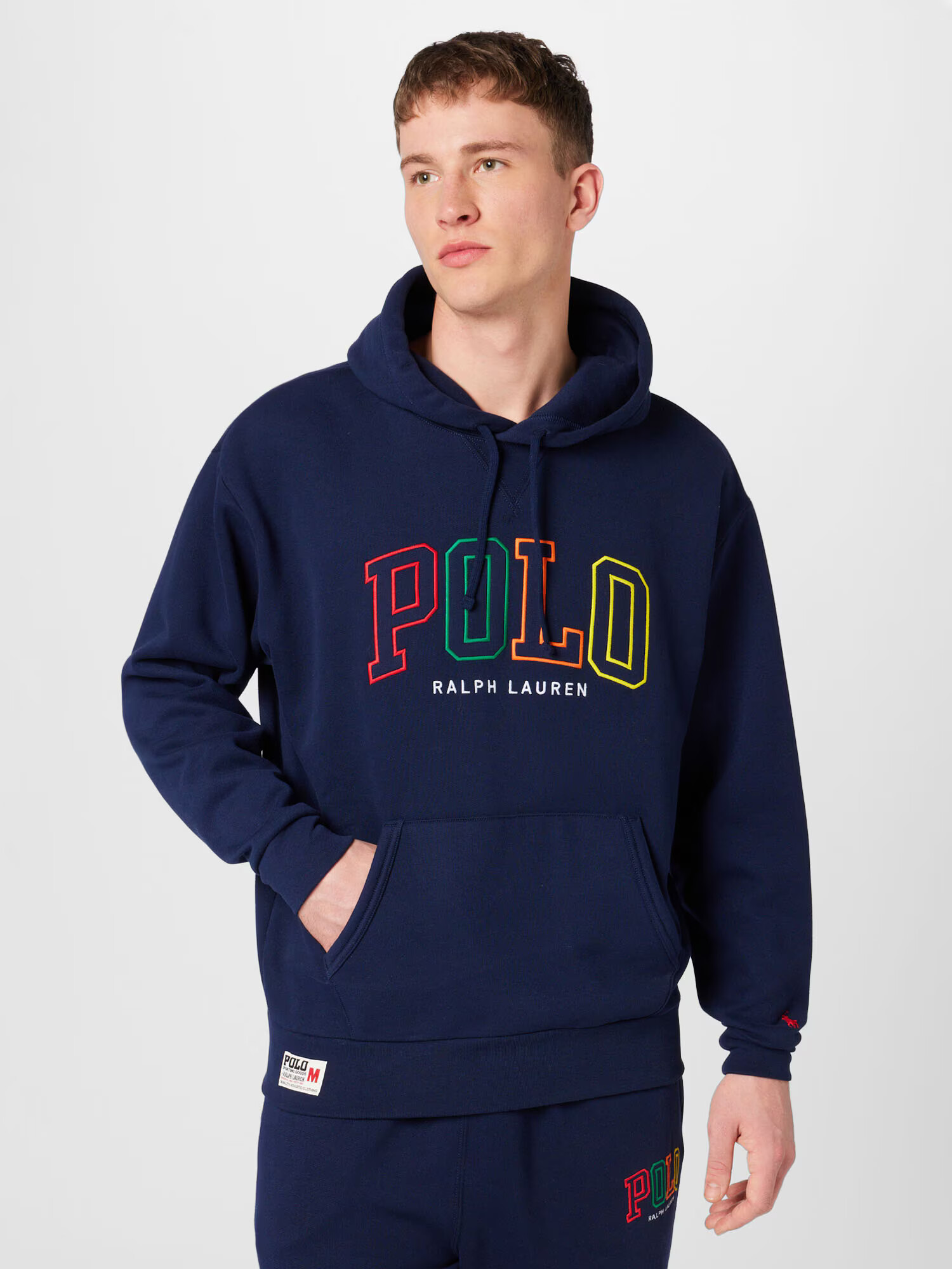 Polo Ralph Lauren Mikina námornícka modrá / žltá / zelená / červená - Pepit.sk