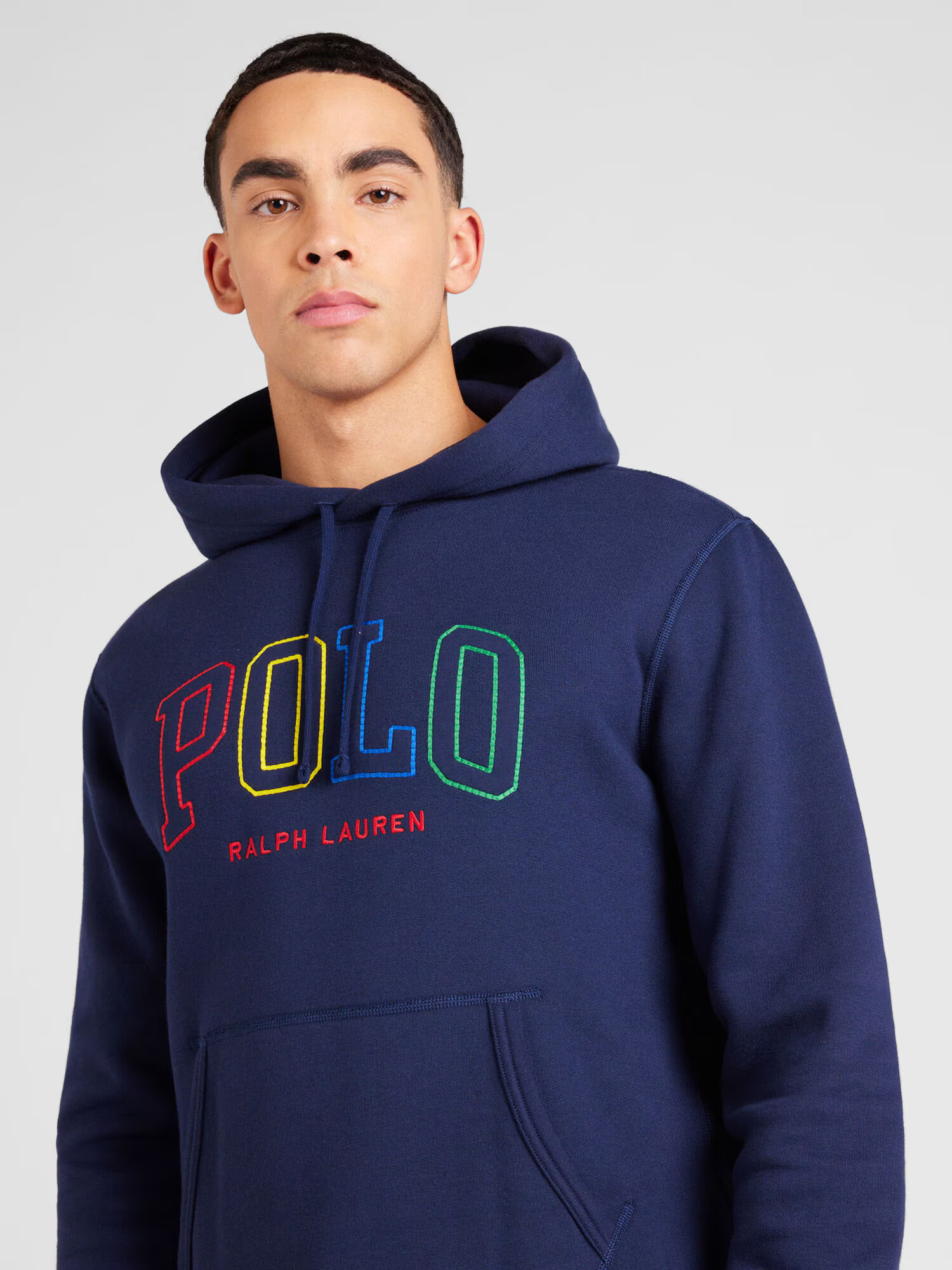 Polo Ralph Lauren Mikina námornícka modrá / žltá / zelená / červená - Pepit.sk