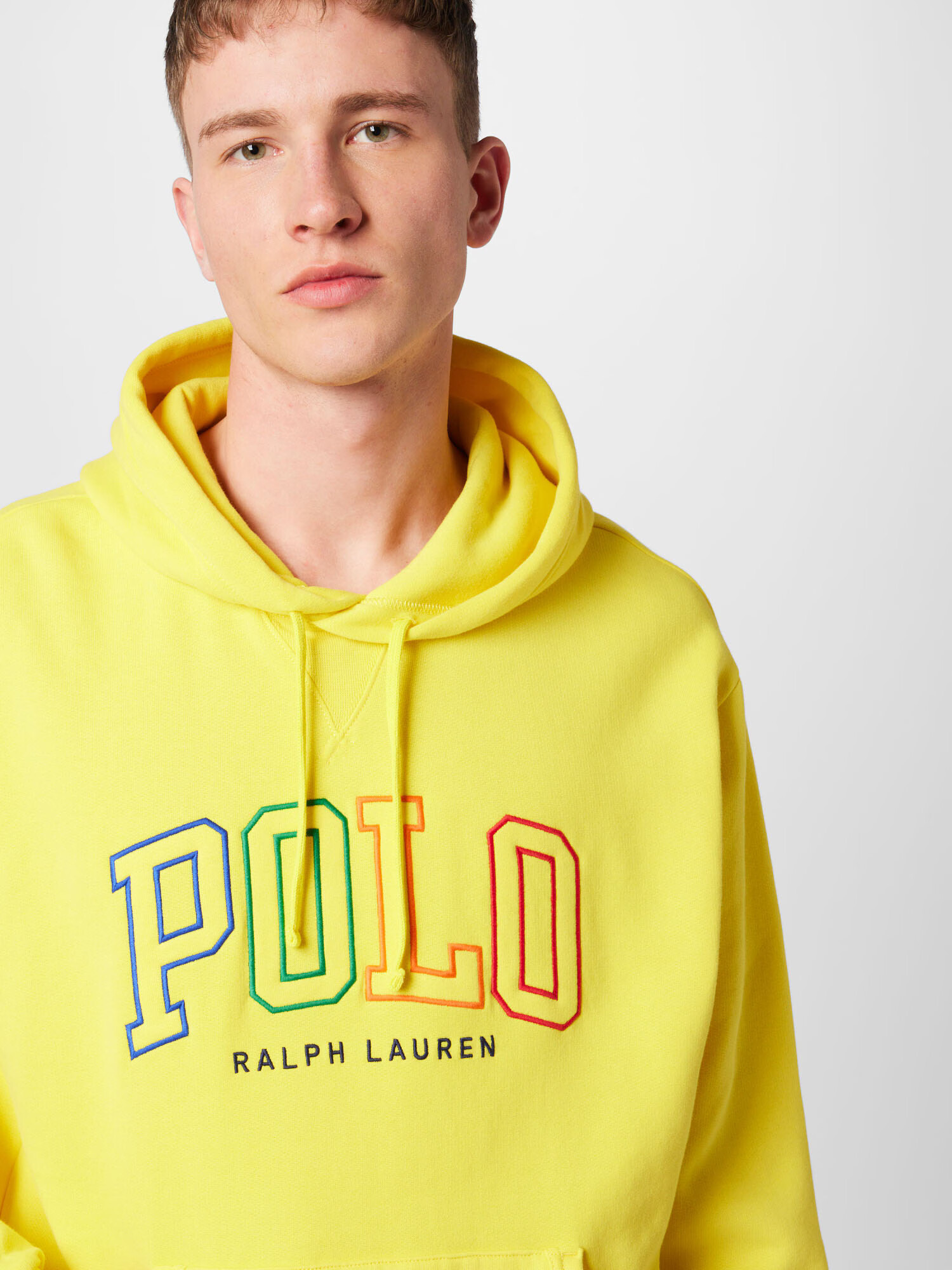 Polo Ralph Lauren Mikina námornícka modrá / žltá / zelená / krvavo červená - Pepit.sk