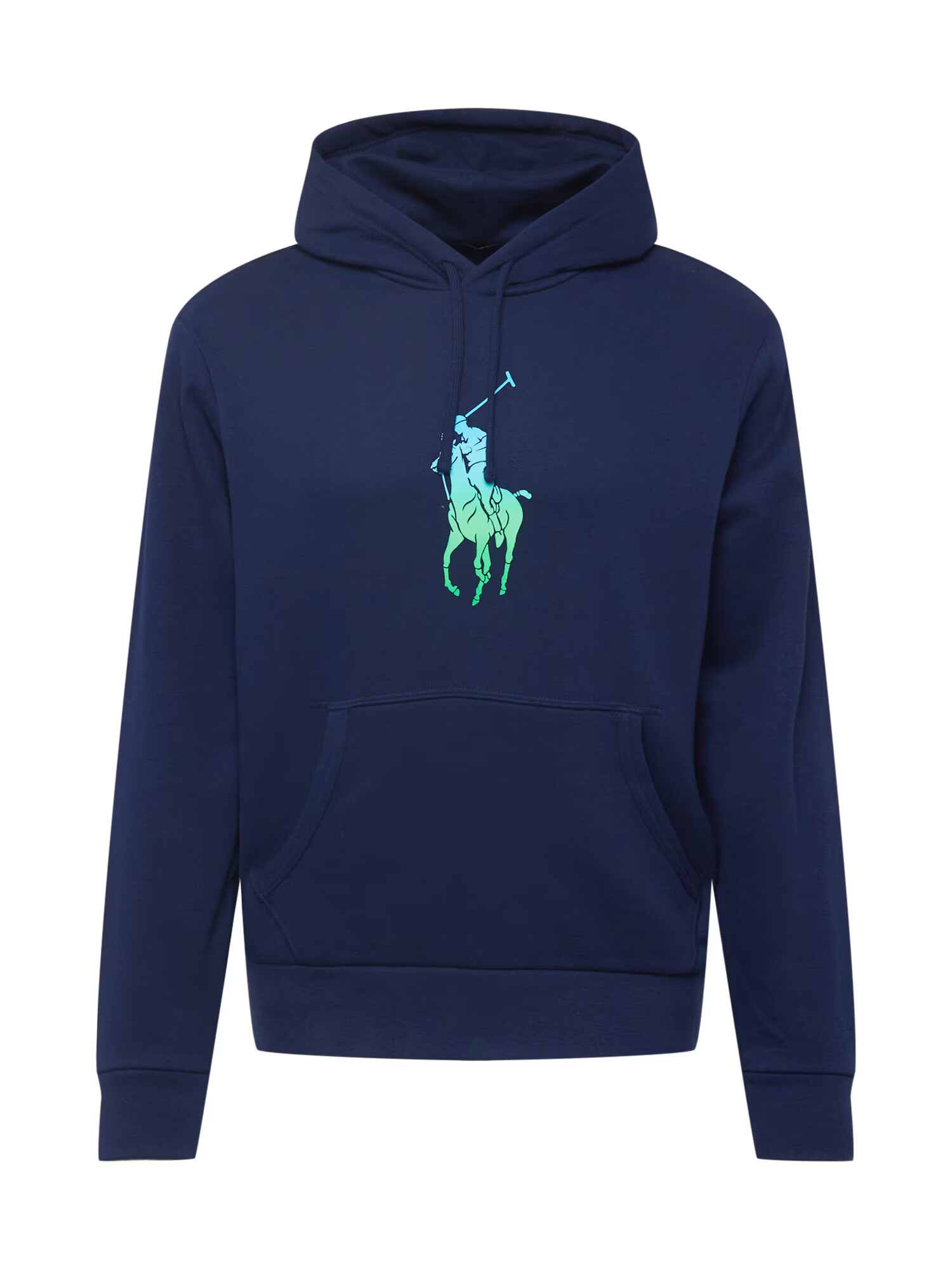 Polo Ralph Lauren Mikina neónovo modrá / tmavomodrá / neónovo zelená - Pepit.sk