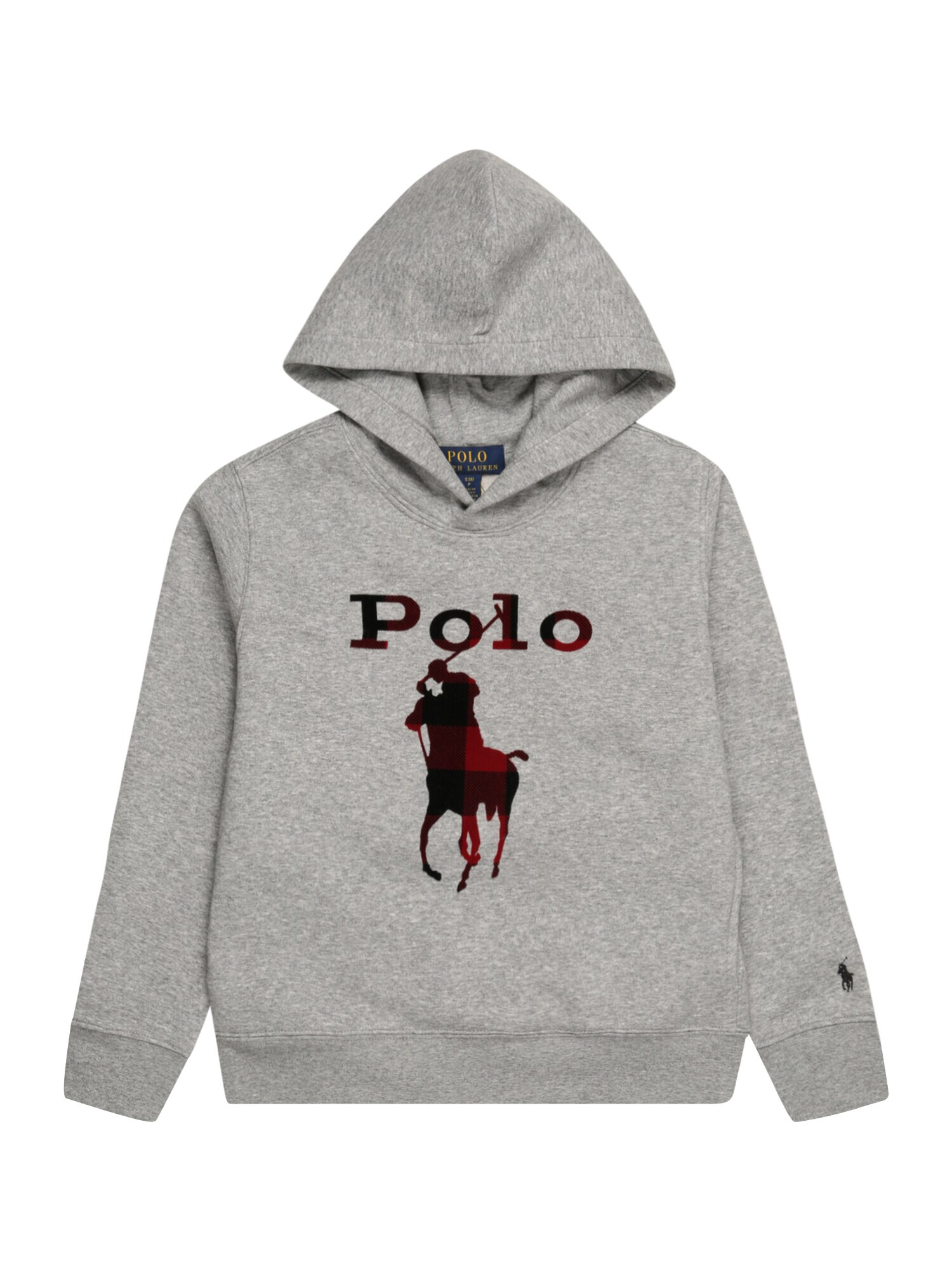 Polo Ralph Lauren Mikina sivá / červená / čierna - Pepit.sk