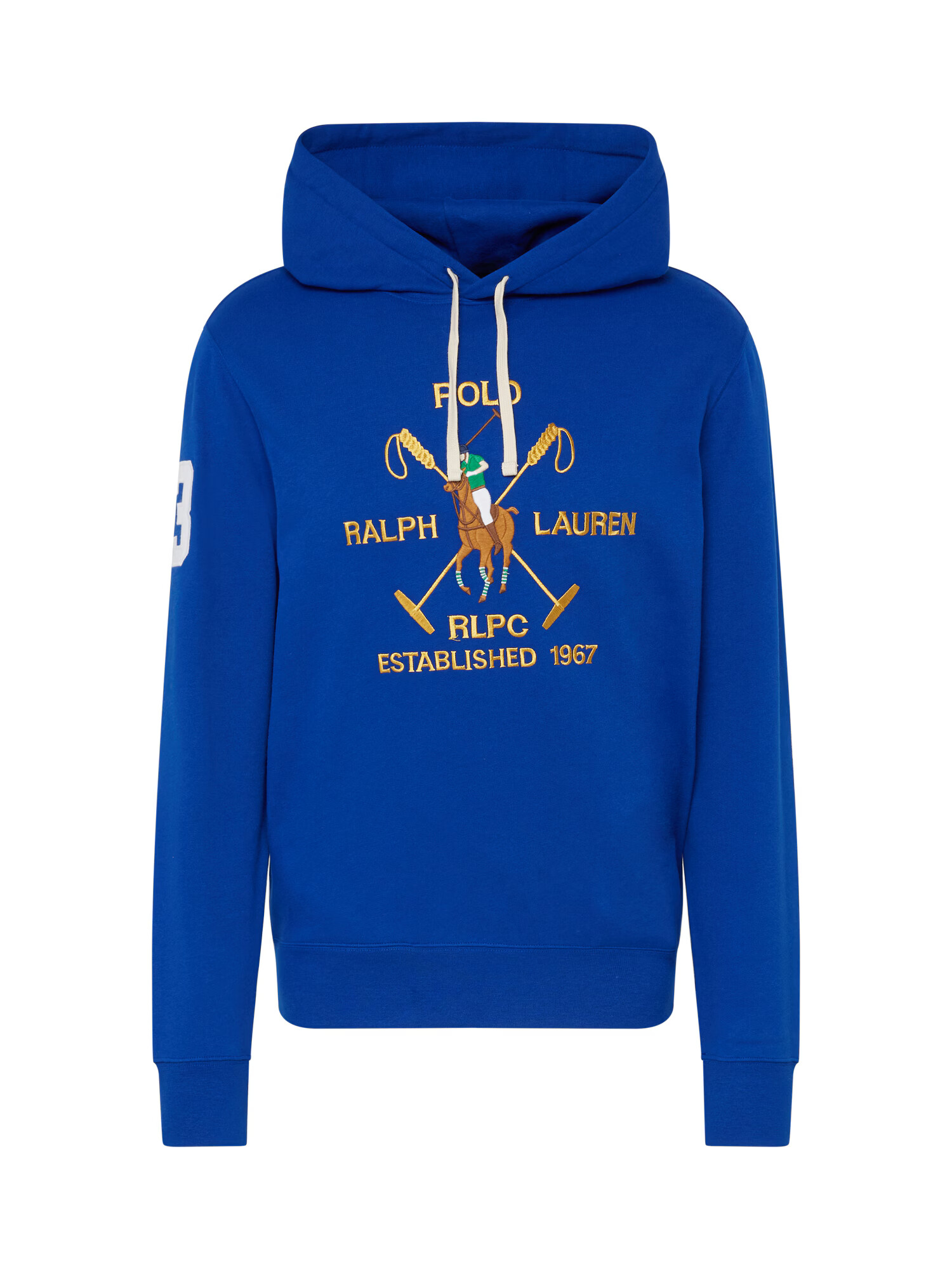 Polo Ralph Lauren Mikina tmavomodrá / okrová / zlatá žltá / zelená - Pepit.sk