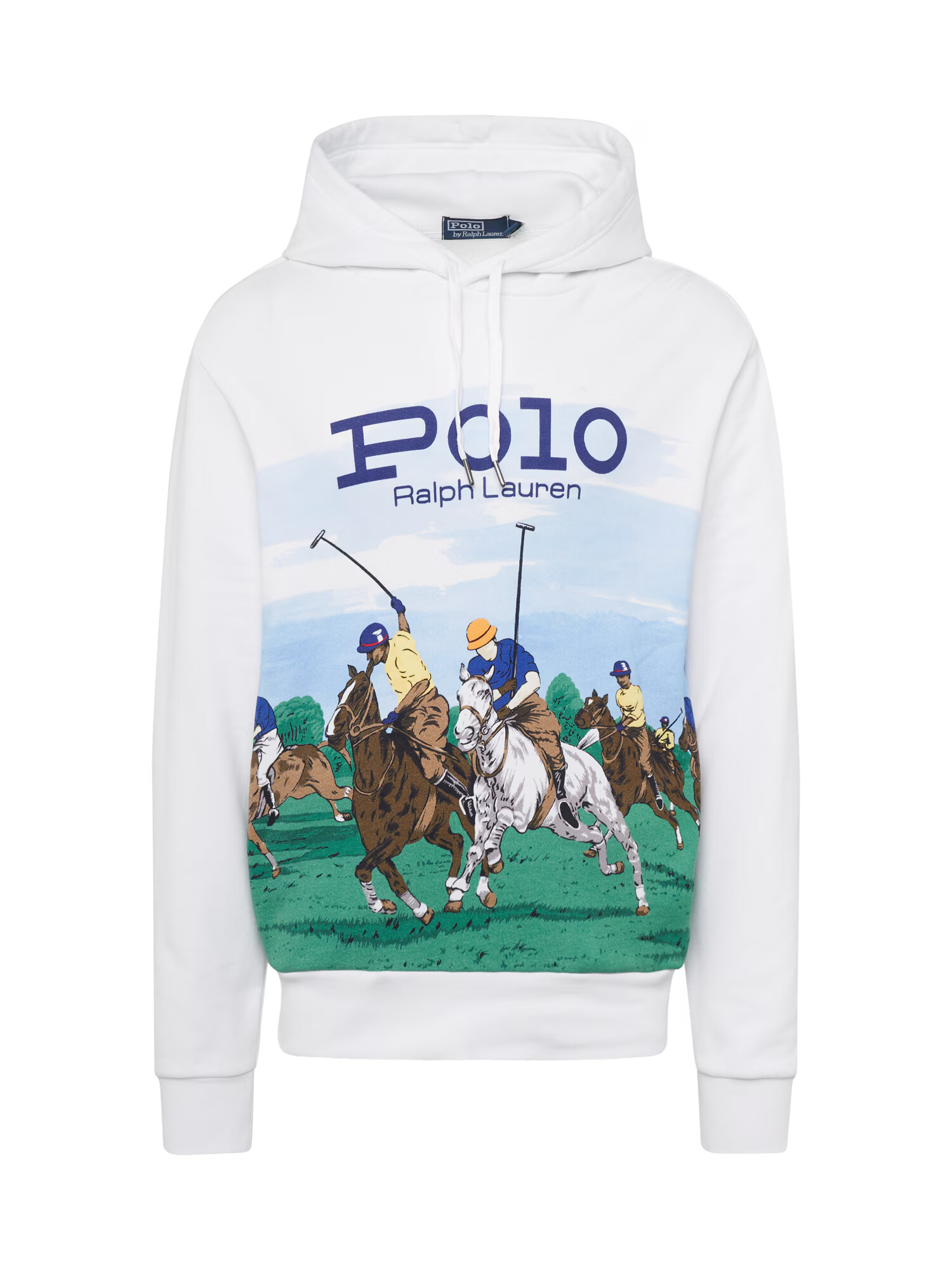 Polo Ralph Lauren Mikina modrá / hnedá / zelená / biela - Pepit.sk