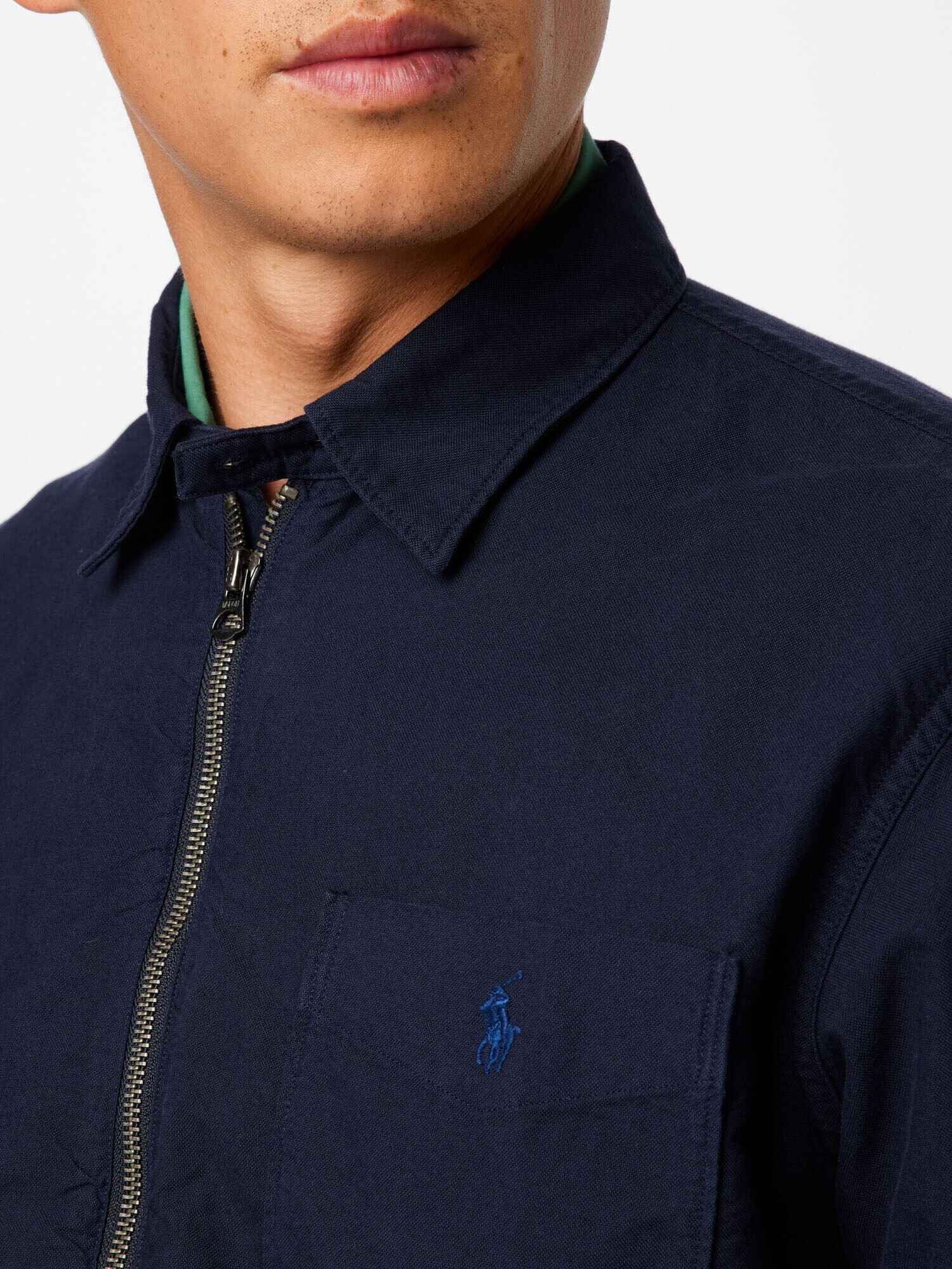 Polo Ralph Lauren Prechodná bunda námornícka modrá - Pepit.sk