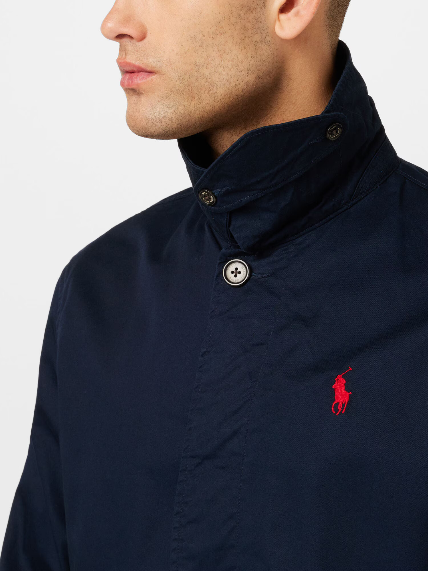 Polo Ralph Lauren Prechodný kabát námornícka modrá / červená - Pepit.sk