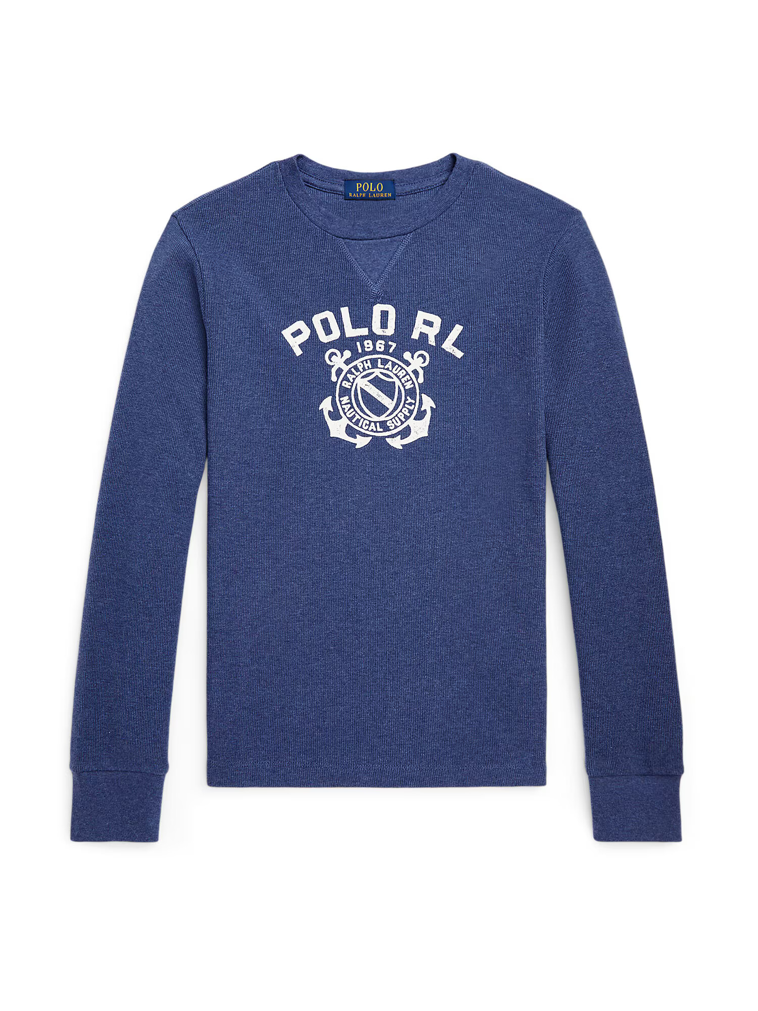 Polo Ralph Lauren Sveter modrá melírovaná / biela - Pepit.sk