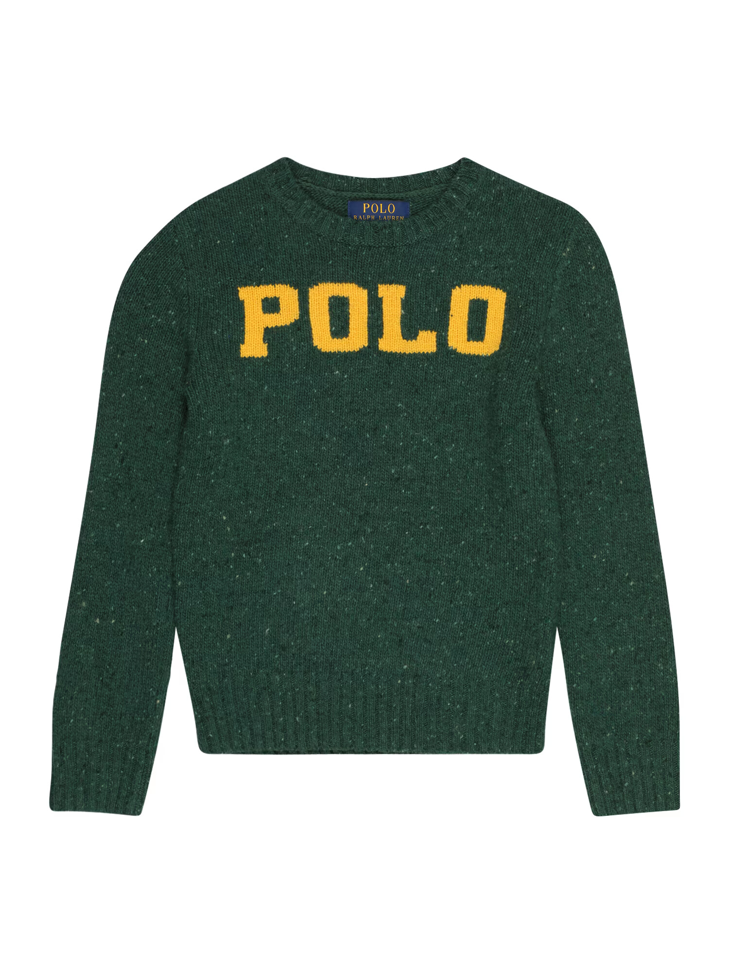 Polo Ralph Lauren Sveter tmavožltá / tmavozelená - Pepit.sk