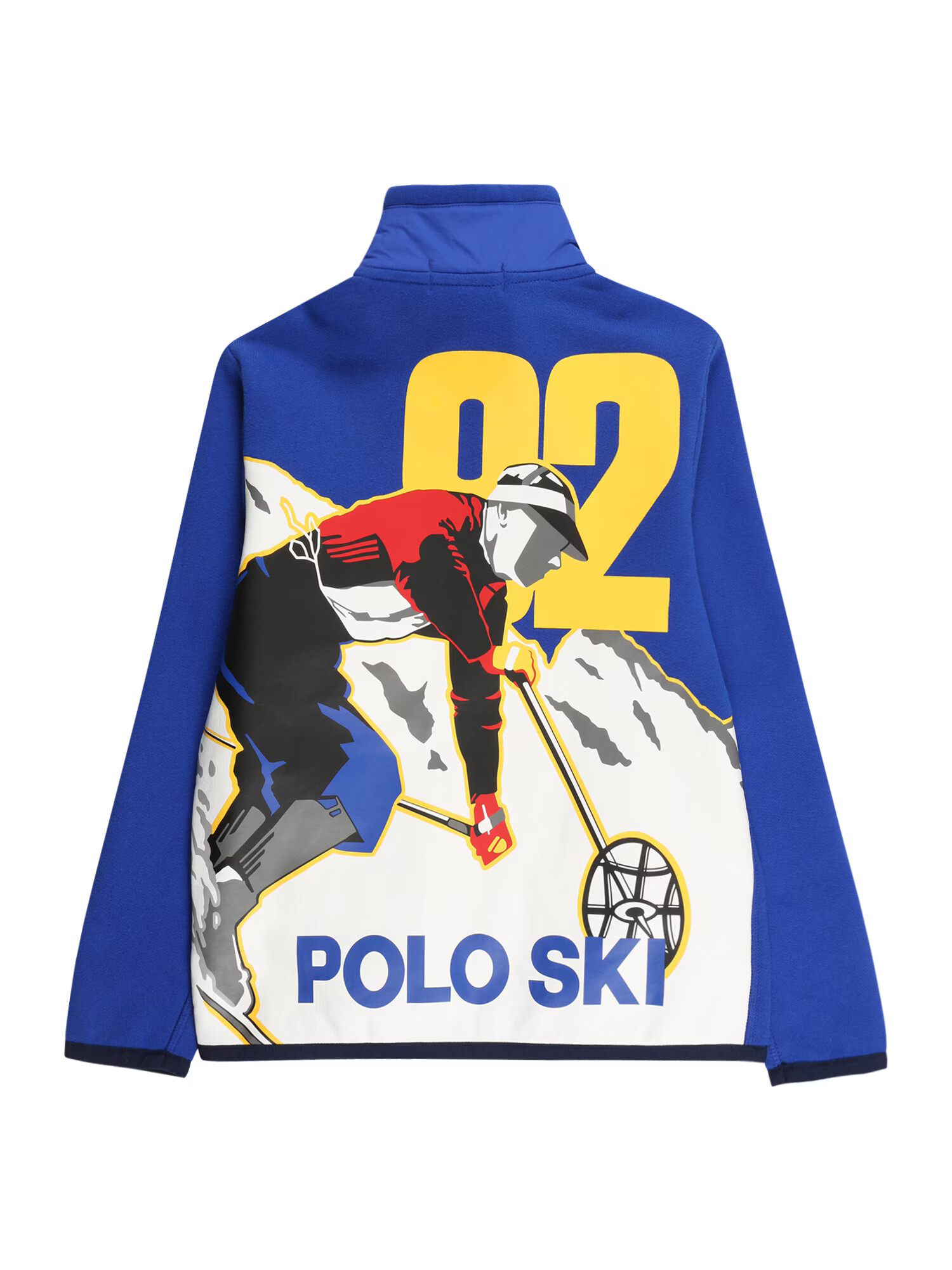 Polo Ralph Lauren Tepláková bunda kráľovská modrá / žltá / červená / čierna - Pepit.sk