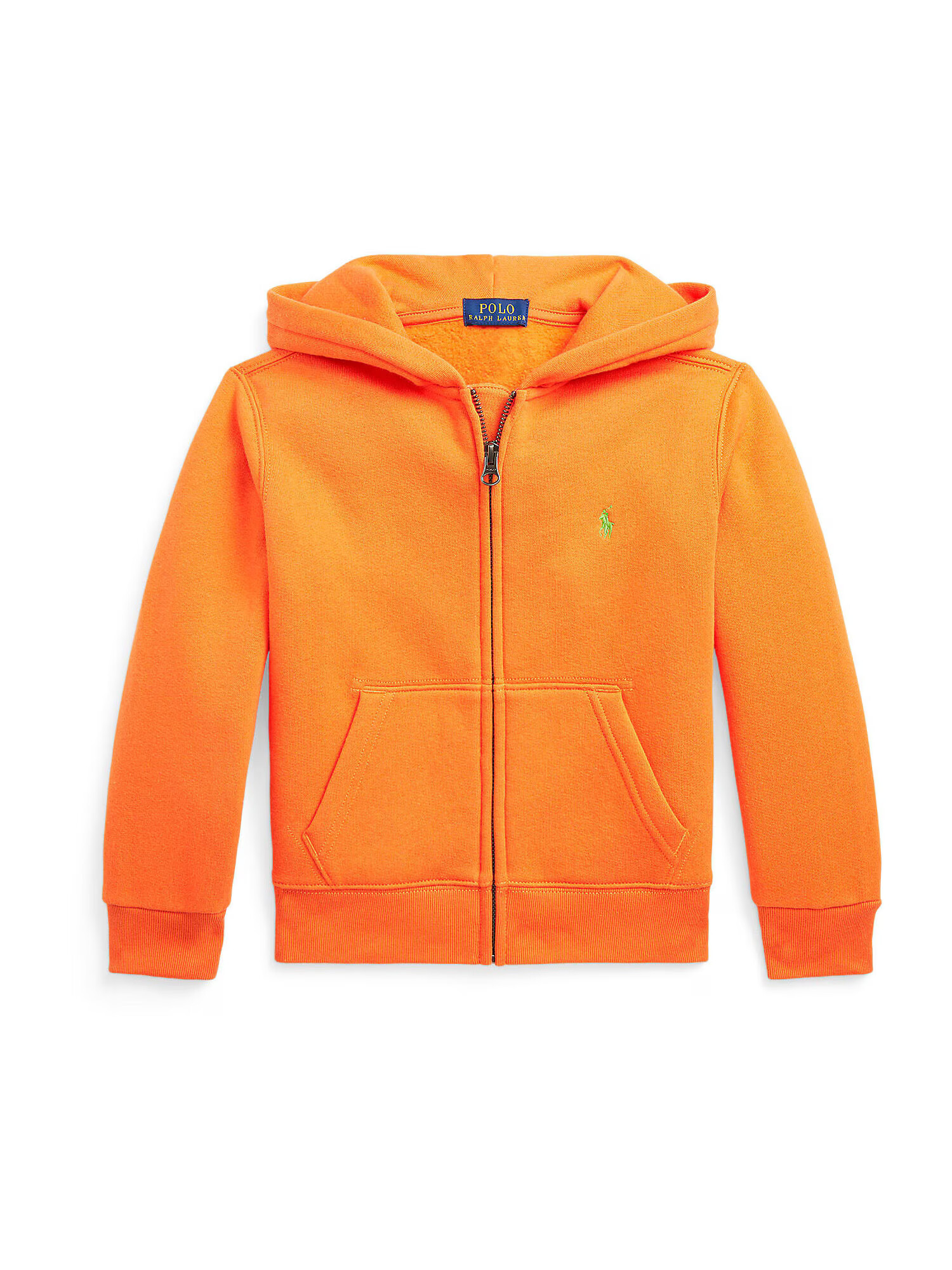 Polo Ralph Lauren Tepláková bunda svetlozelená / oranžová - Pepit.sk