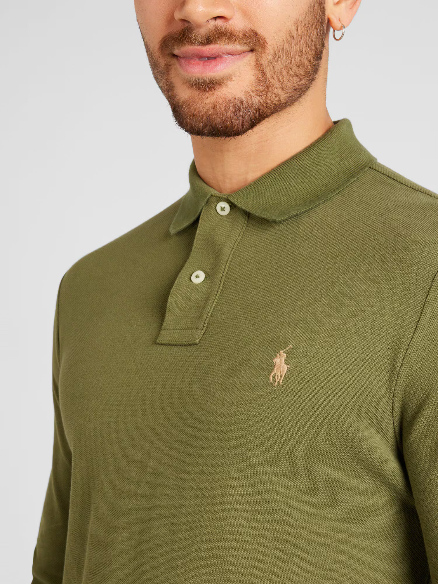 Polo Ralph Lauren Tričko béžová / svetlozelená - Pepit.sk