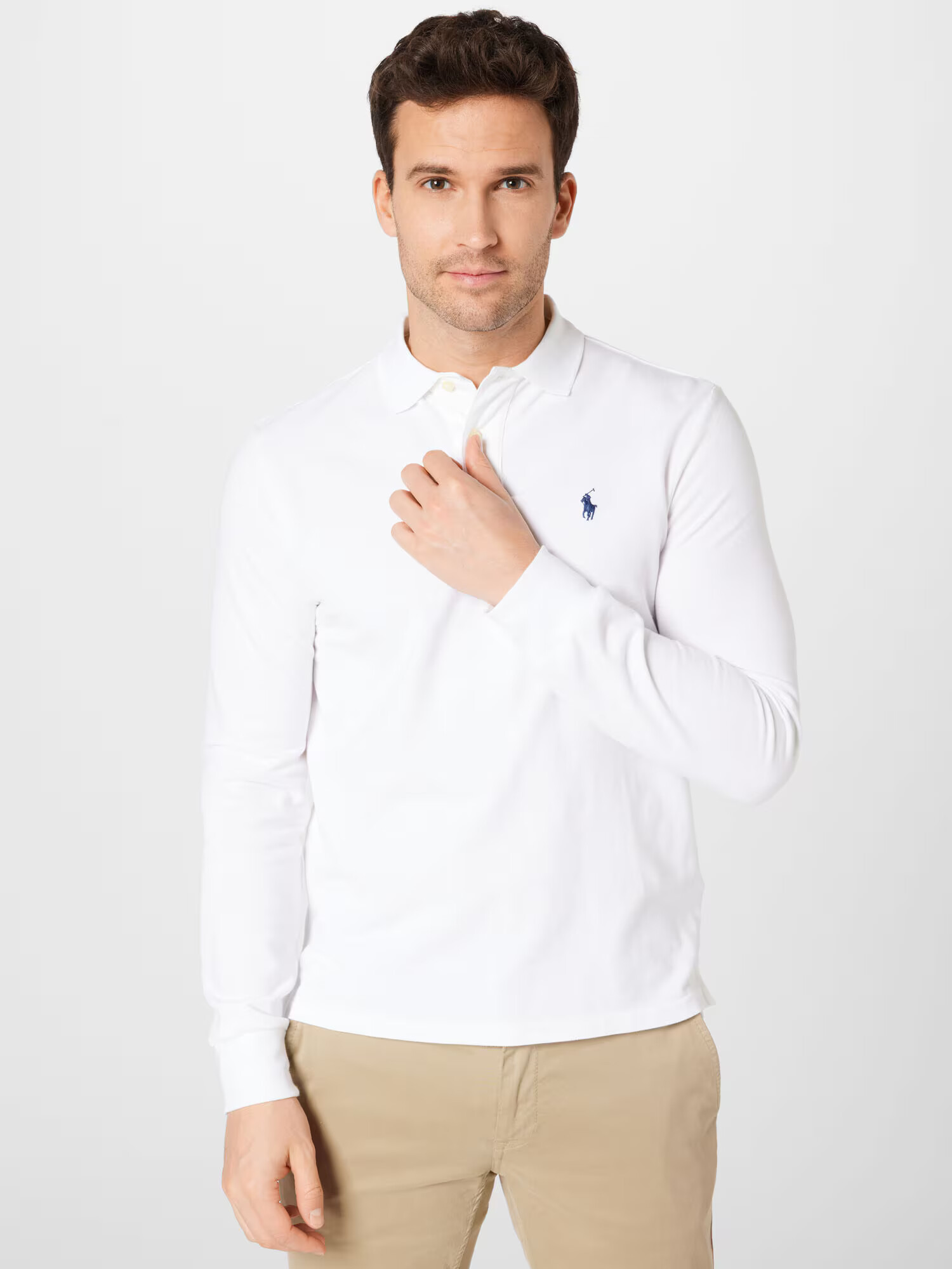 Polo Ralph Lauren Tričko modrá / šedobiela - Pepit.sk