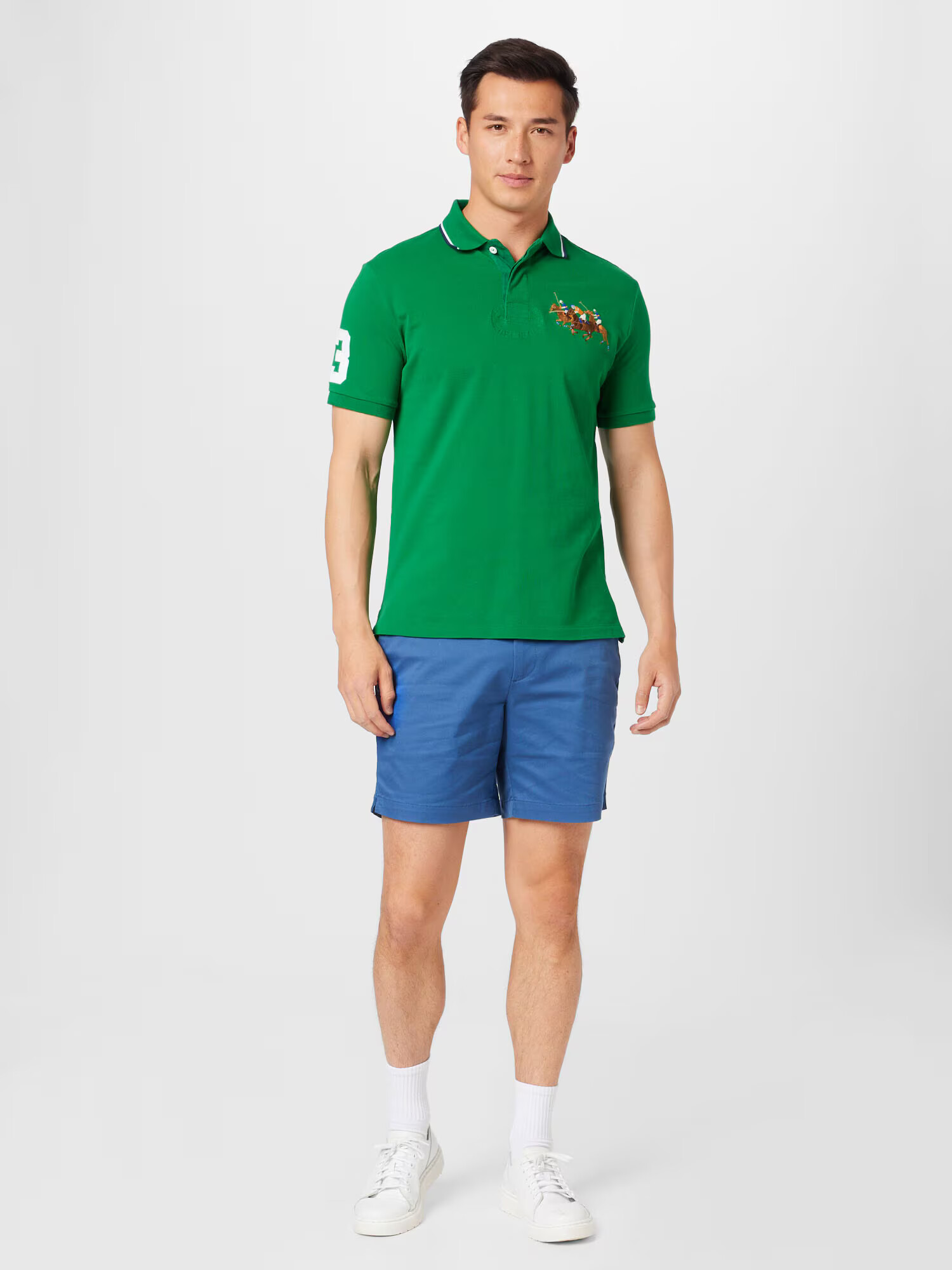 Polo Ralph Lauren Tričko modrá / hnedá / zelená / biela - Pepit.sk