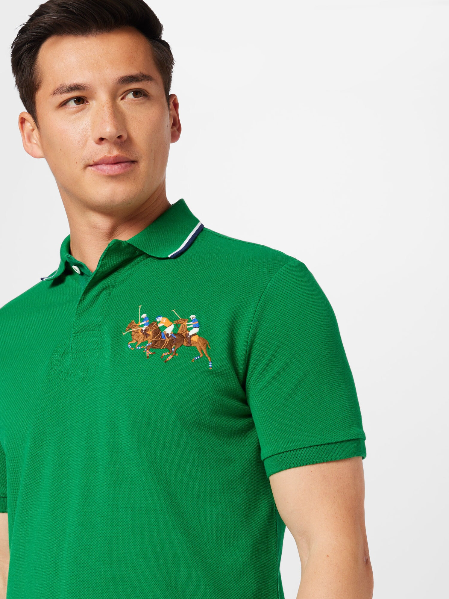 Polo Ralph Lauren Tričko modrá / hnedá / zelená / biela - Pepit.sk