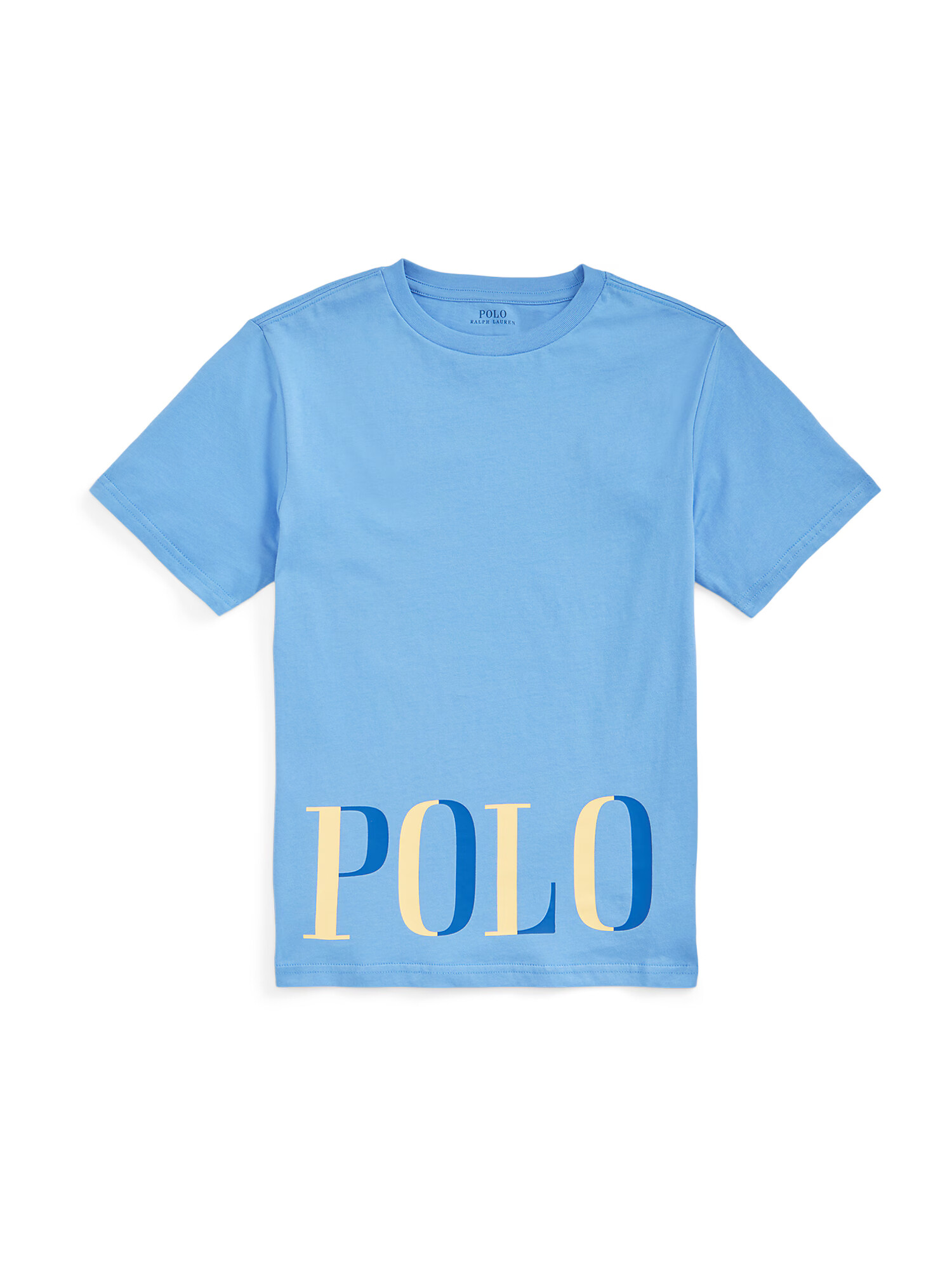 Polo Ralph Lauren Tričko modrá / svetlomodrá / pastelovo žltá - Pepit.sk