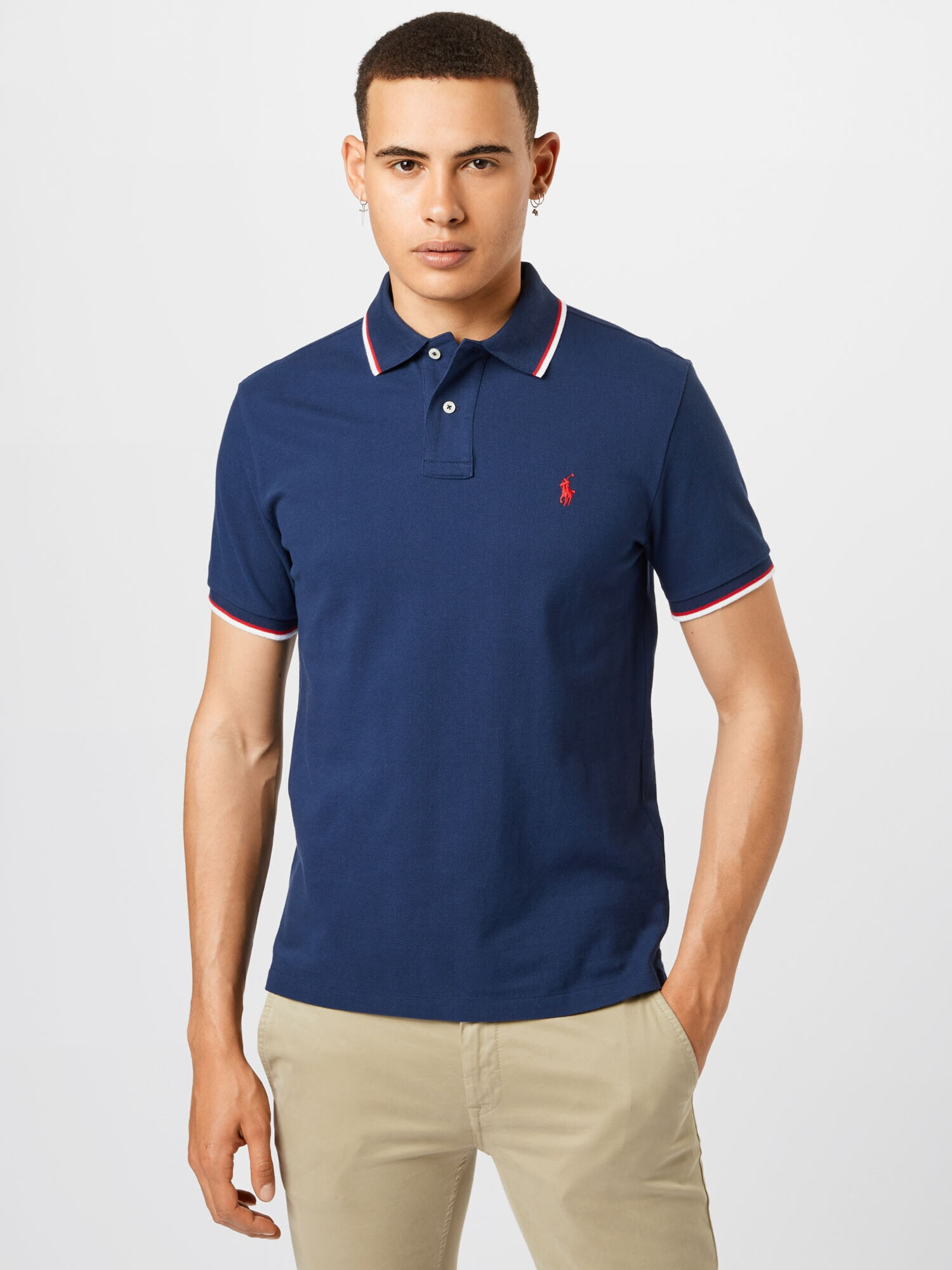 Polo Ralph Lauren Tričko námornícka modrá / červená / biela - Pepit.sk