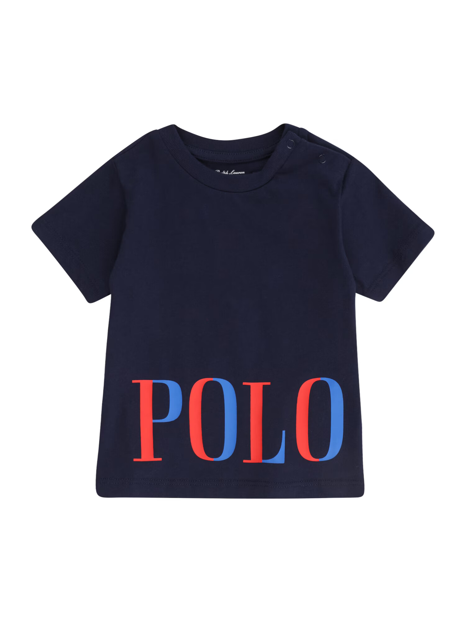 Polo Ralph Lauren Tričko námornícka modrá / kráľovská modrá / oranžovo červená - Pepit.sk