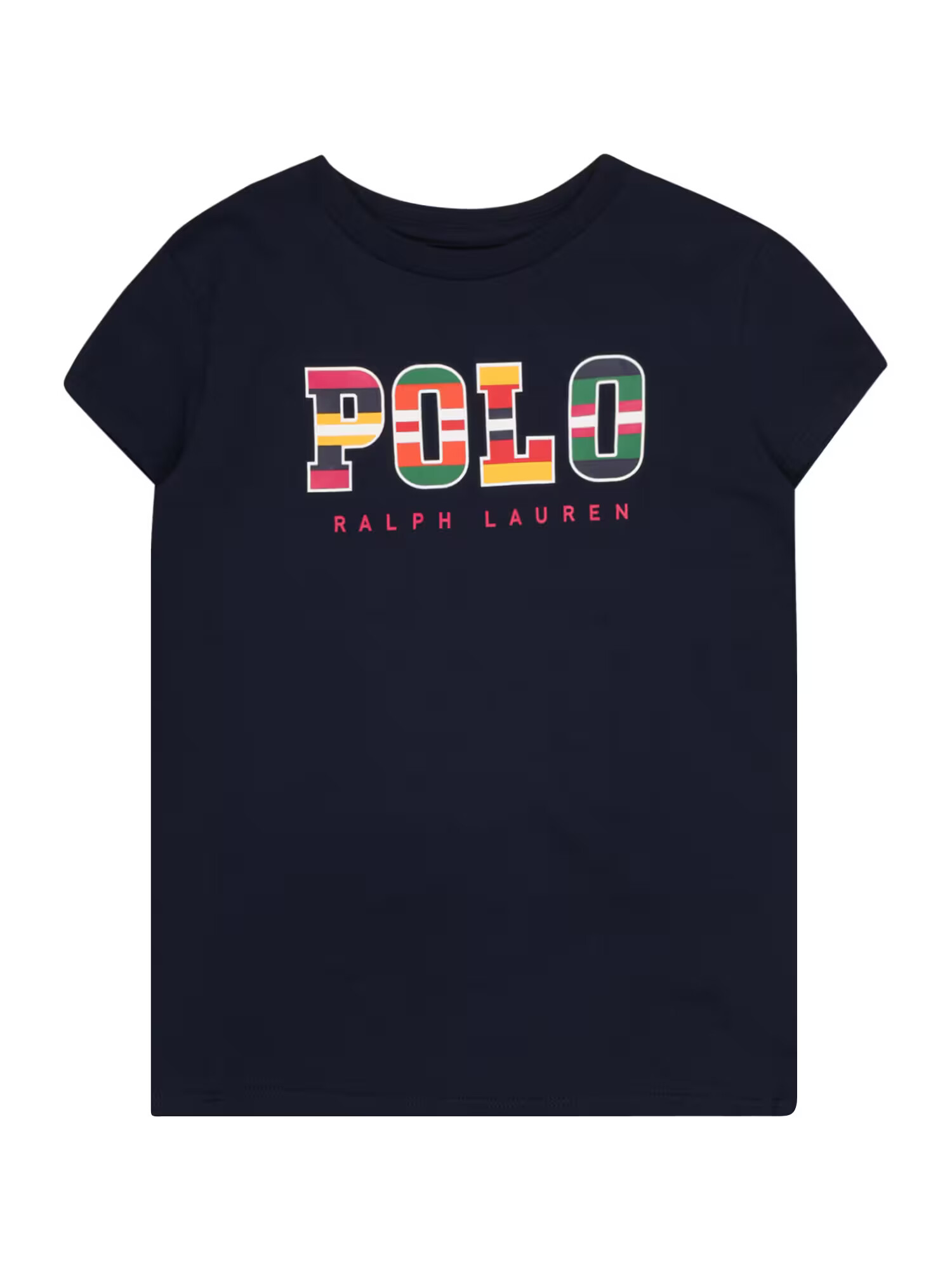 Polo Ralph Lauren Tričko námornícka modrá / zelená / červená / biela - Pepit.sk