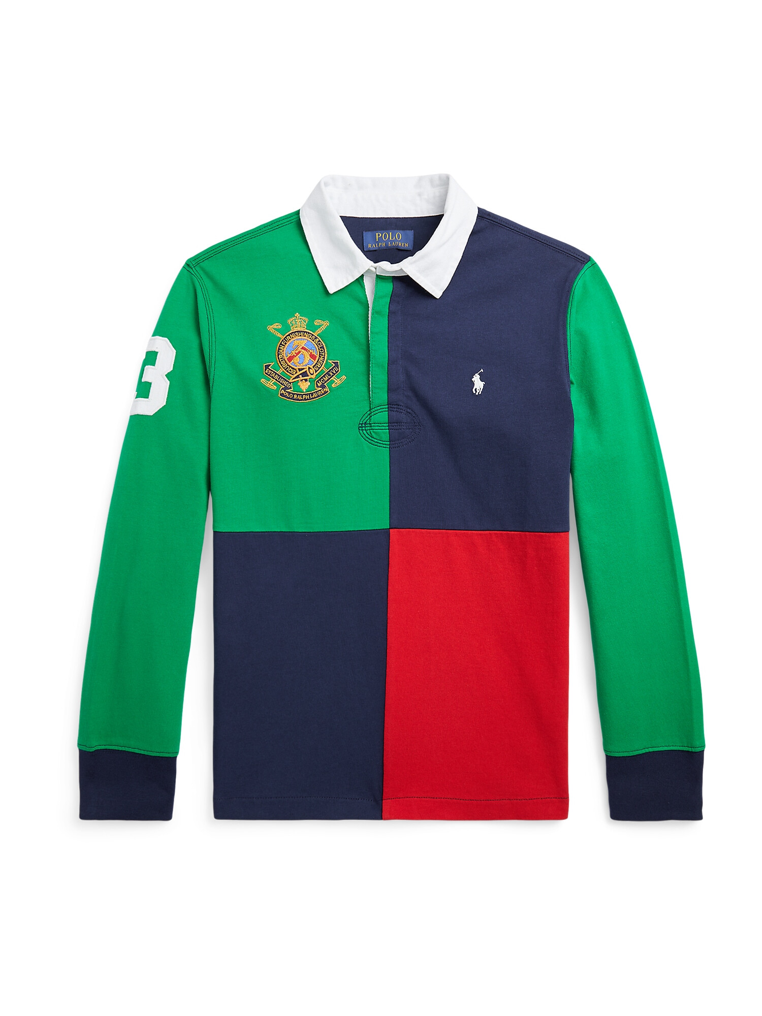 Polo Ralph Lauren Tričko námornícka modrá / zelená / červená / biela - Pepit.sk