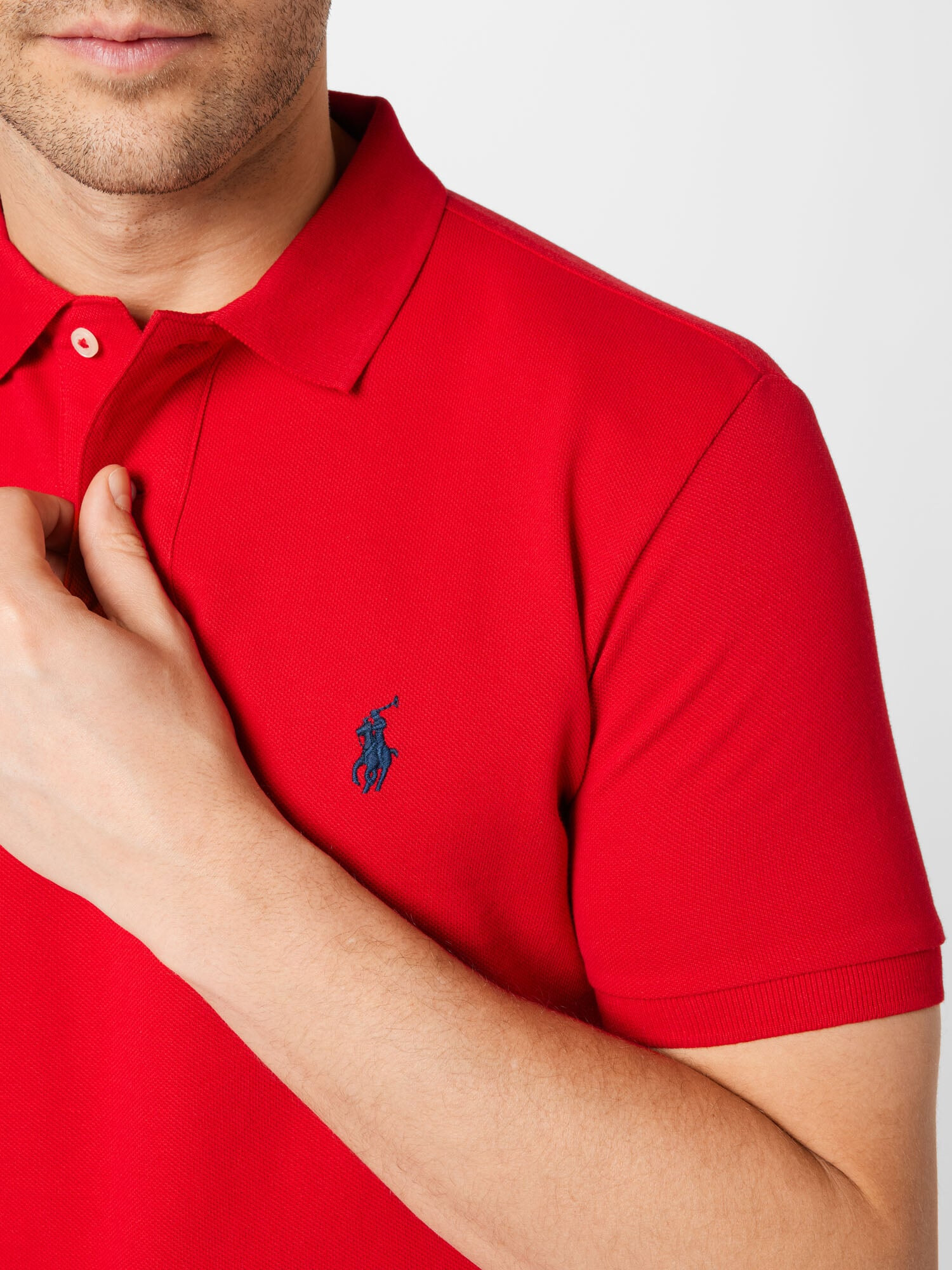 Polo Ralph Lauren Tričko ohnivo červená / čierna - Pepit.sk