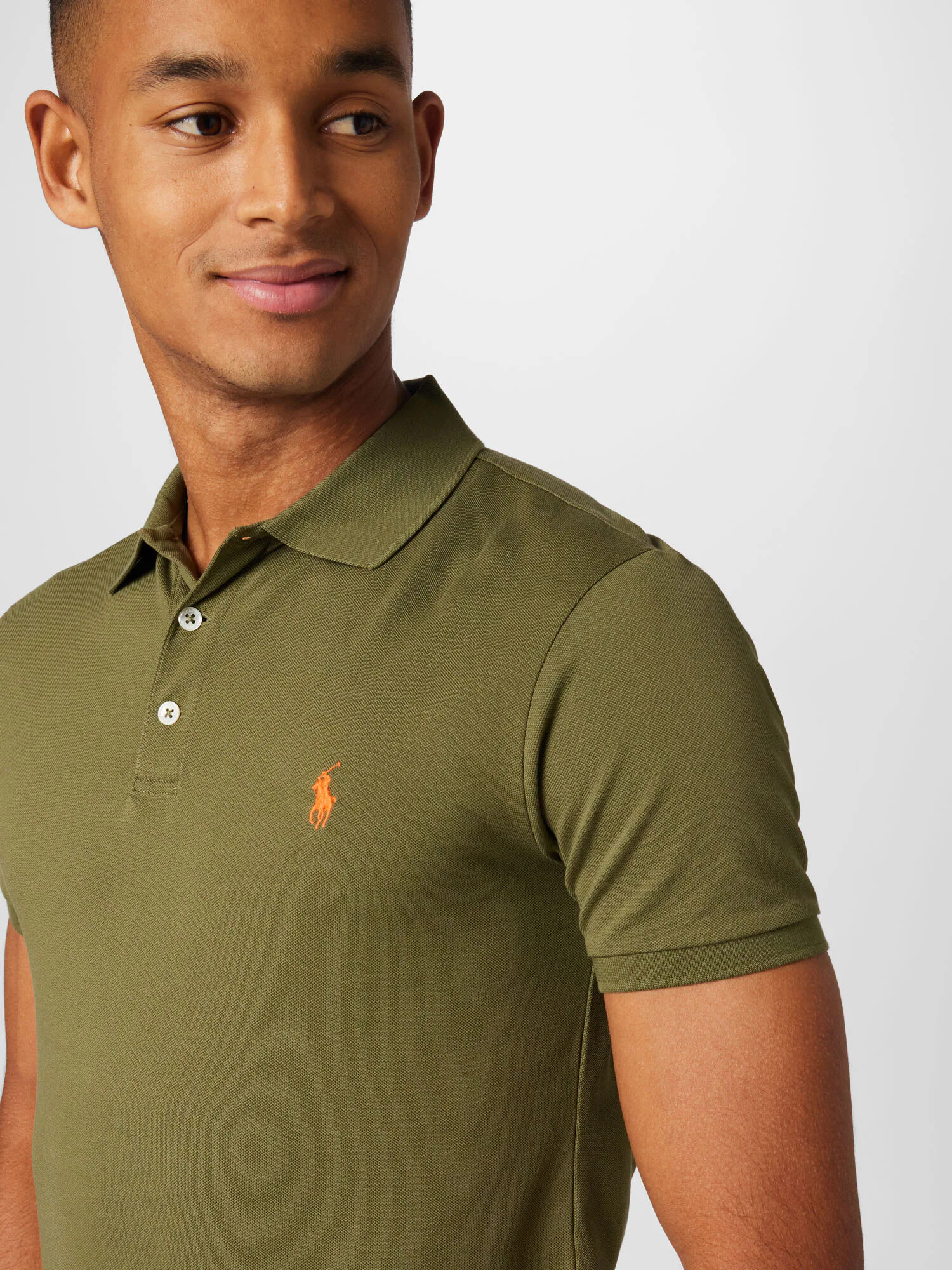 Polo Ralph Lauren Tričko olivová / oranžová - Pepit.sk