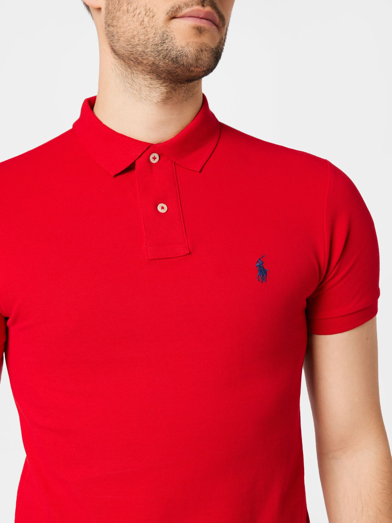 Polo Ralph Lauren Tričko tmavomodrá / ohnivo červená - Pepit.sk