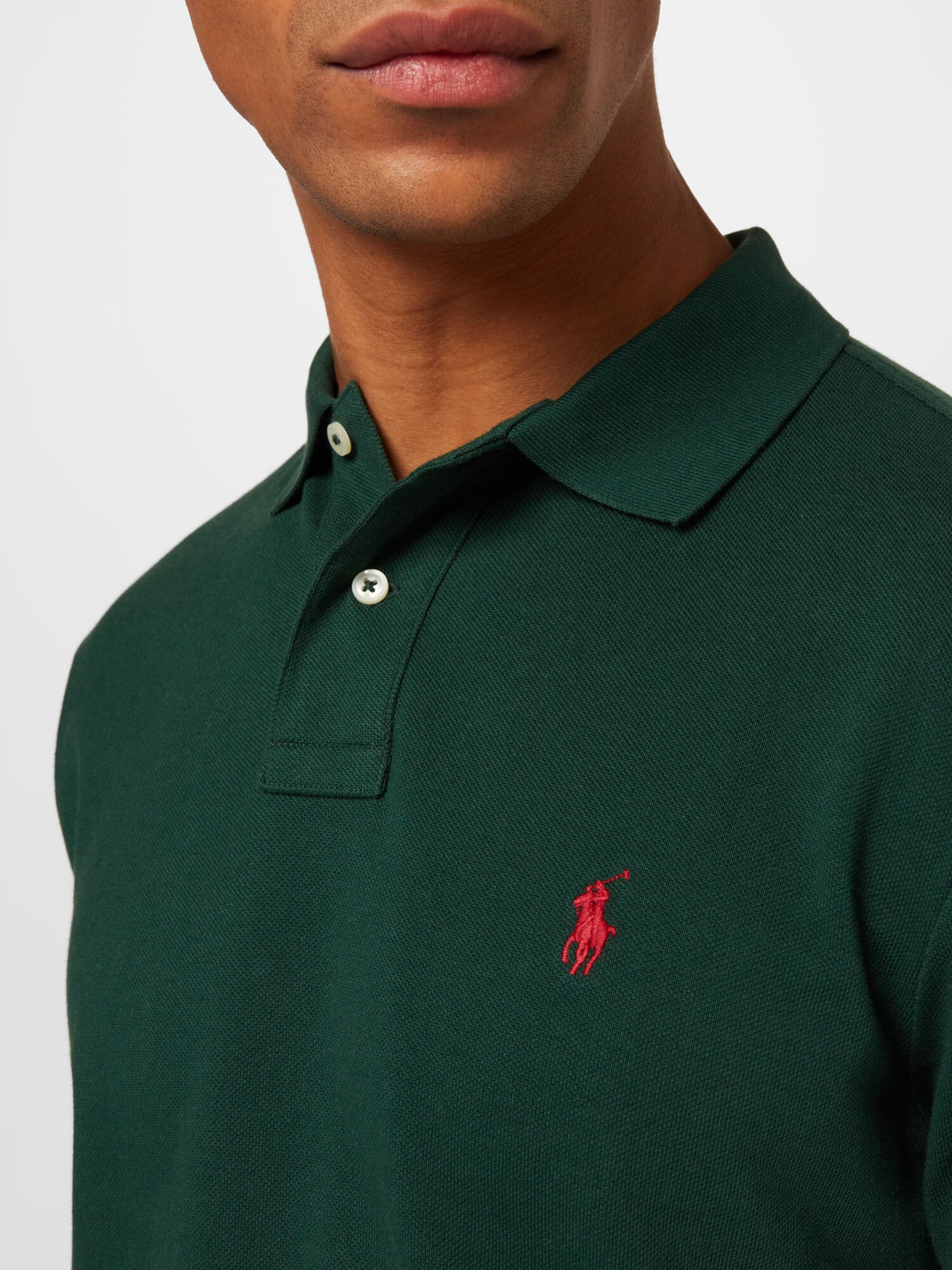 Polo Ralph Lauren Tričko tmavozelená / červená - Pepit.sk