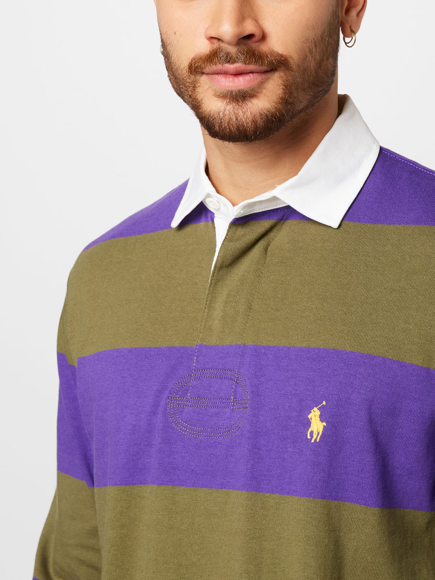 Polo Ralph Lauren Tričko tmavozelená / fialová - Pepit.sk