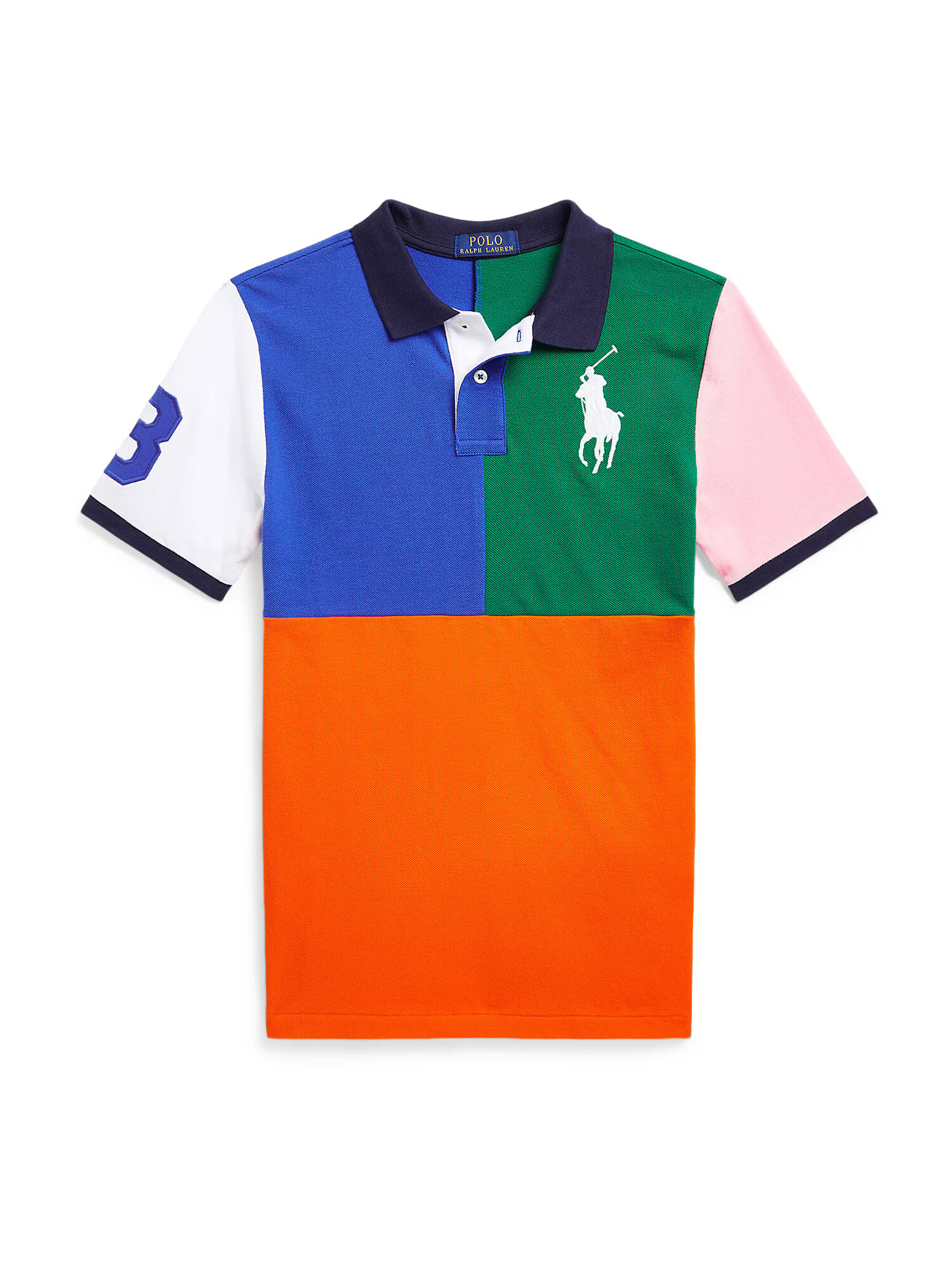 Polo Ralph Lauren Tričko zelená / oranžová / ružová / biela - Pepit.sk