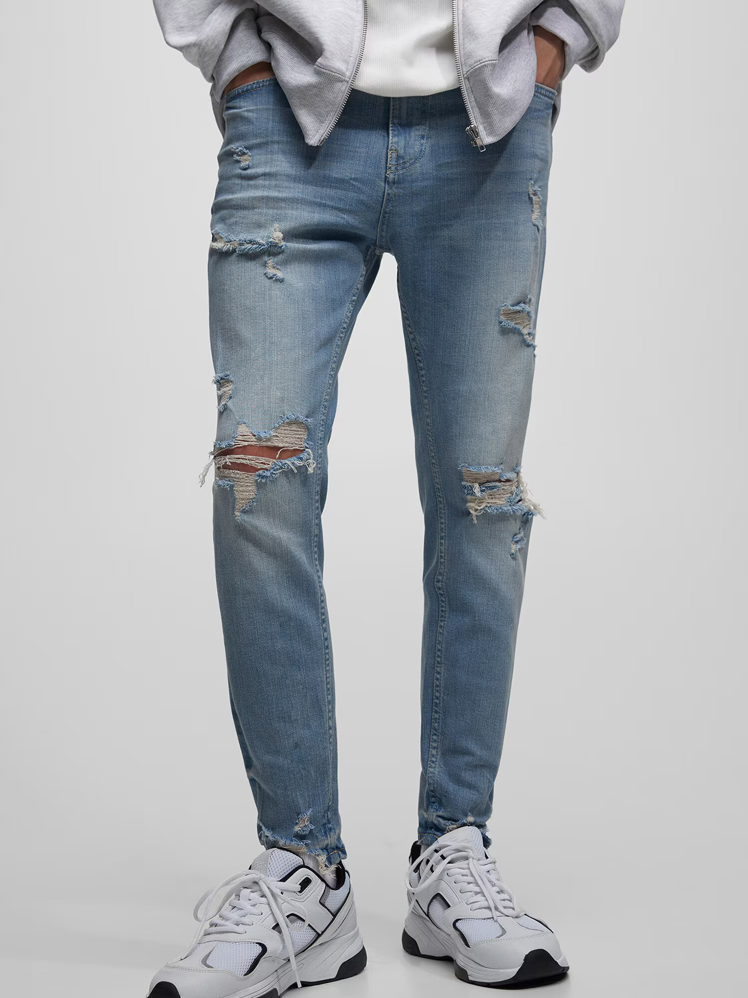 Pull&Bear Džínsy modrá denim - Pepit.sk