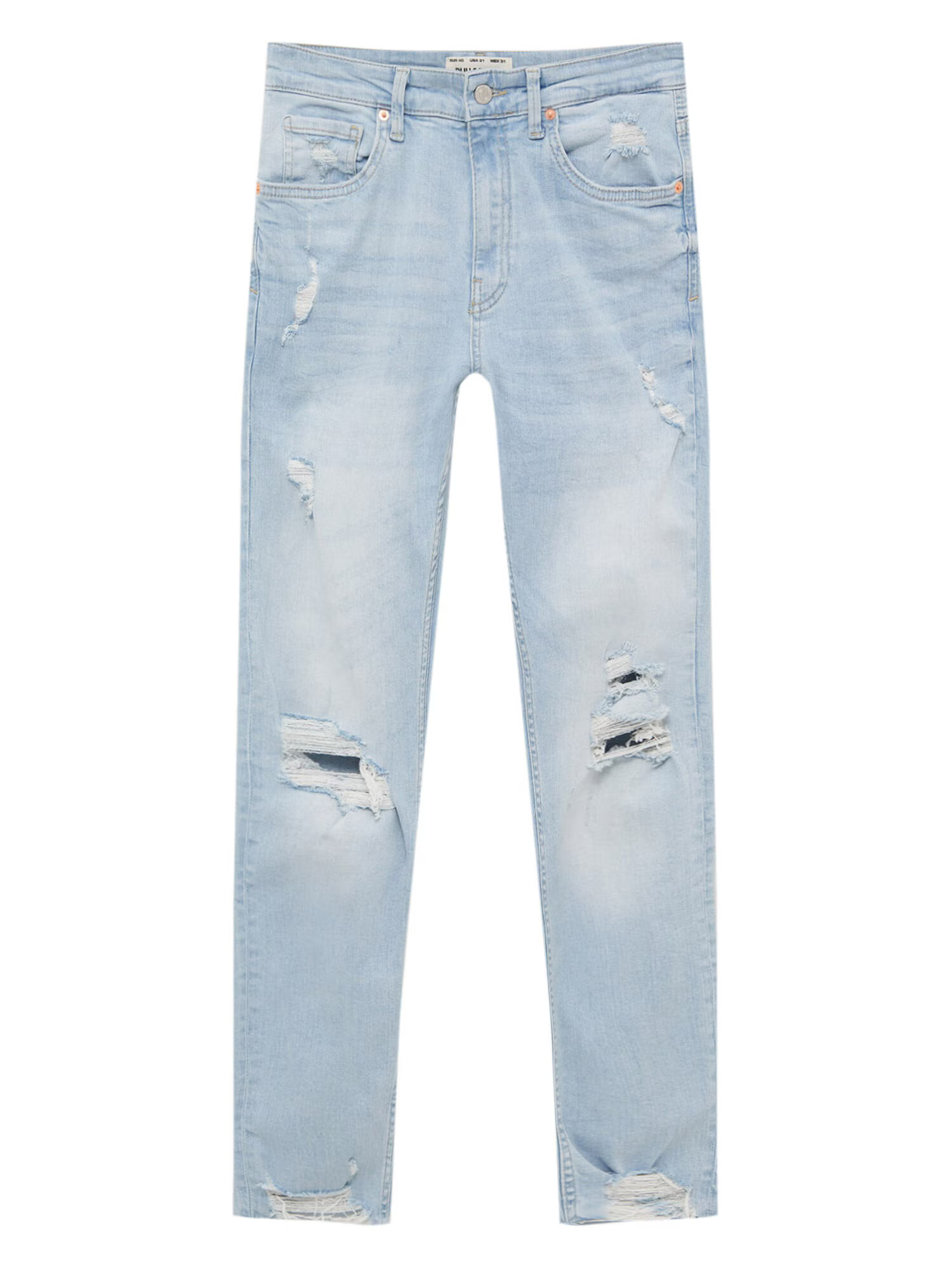 Pull&Bear Džínsy modrá denim - Pepit.sk