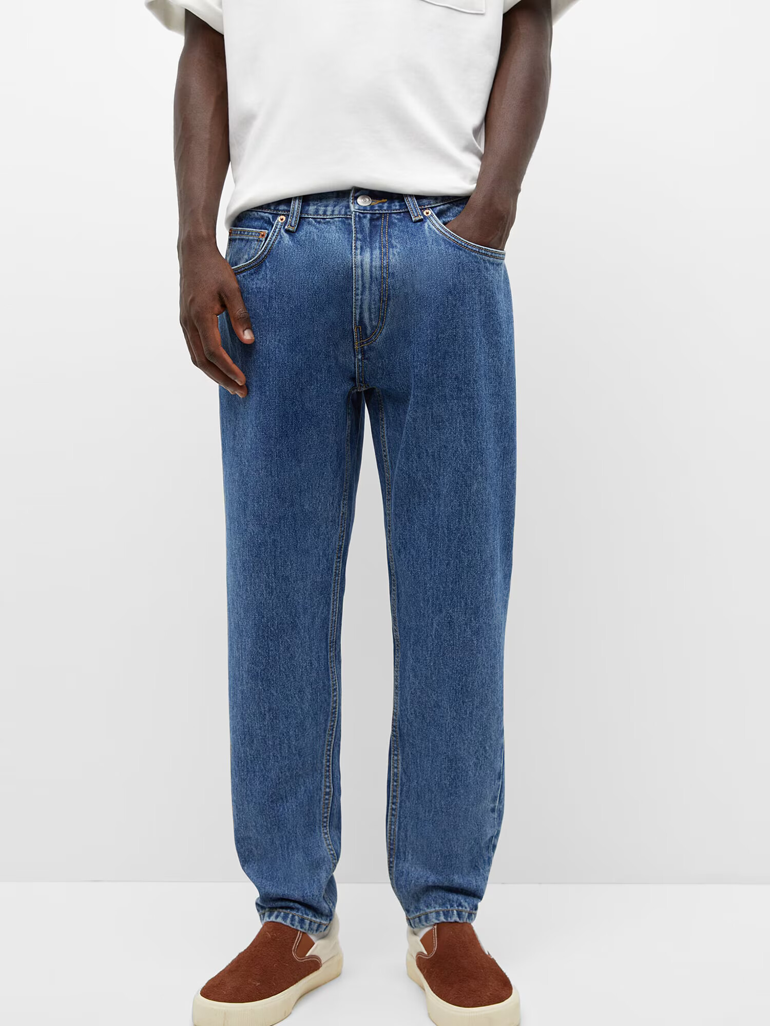 Pull&Bear Džínsy modrá denim - Pepit.sk