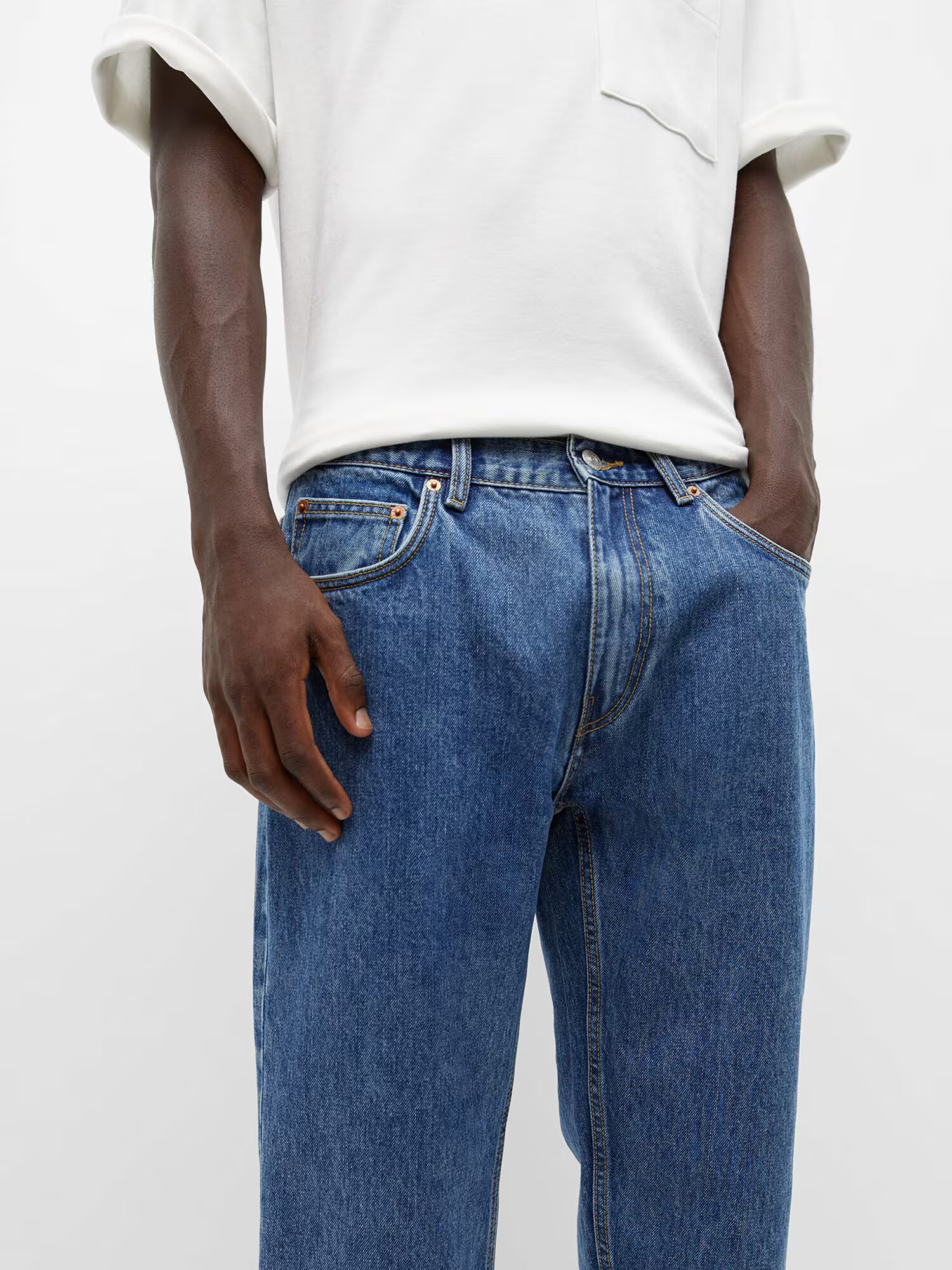 Pull&Bear Džínsy modrá denim - Pepit.sk