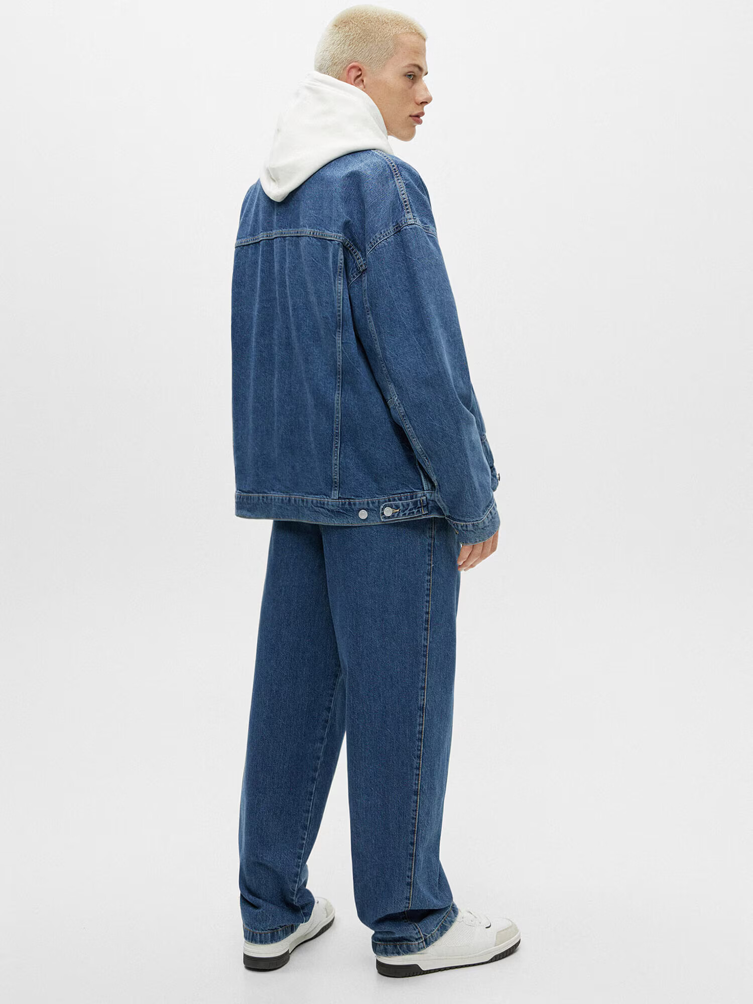 Pull&Bear Džínsy modrá denim - Pepit.sk