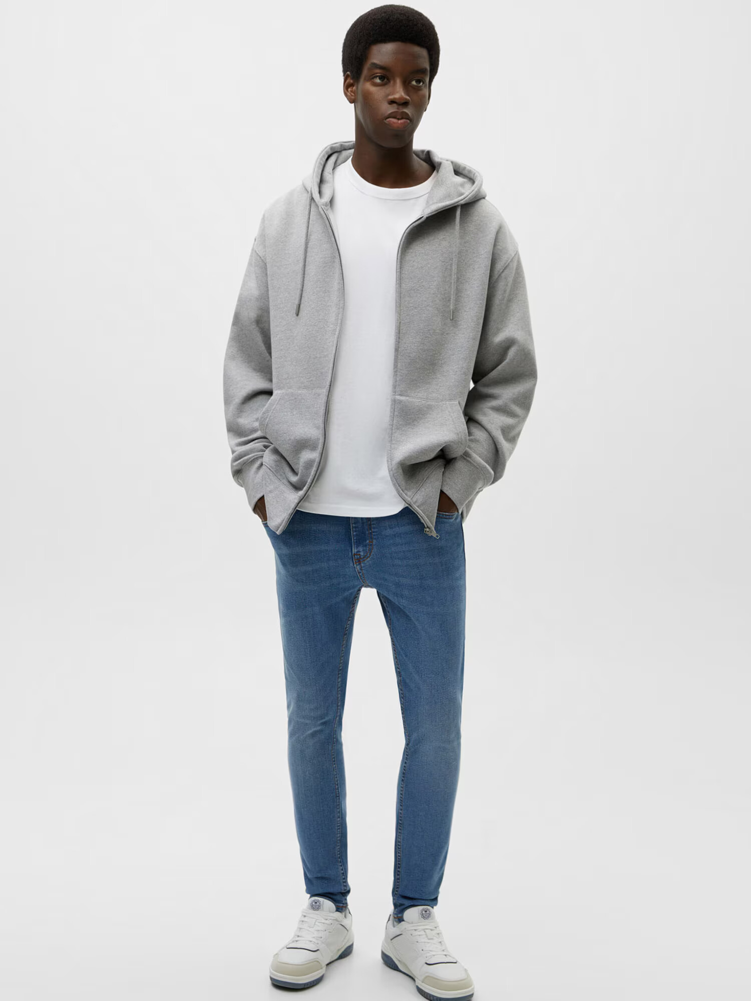 Pull&Bear Džínsy modrá denim - Pepit.sk