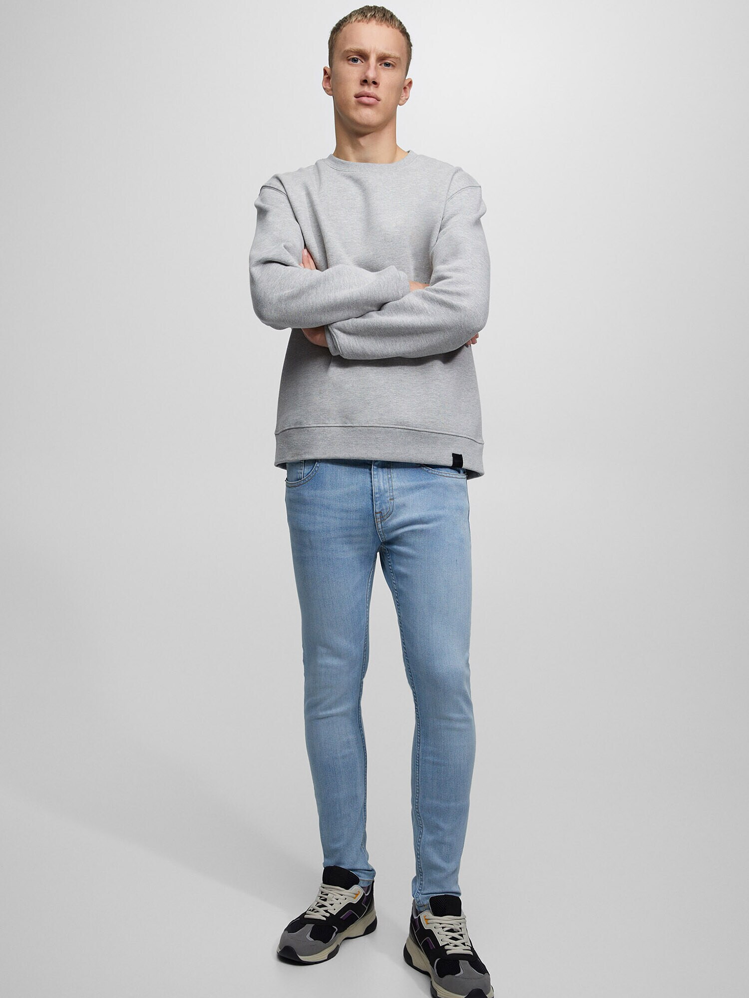 Pull&Bear Džínsy modrá denim - Pepit.sk