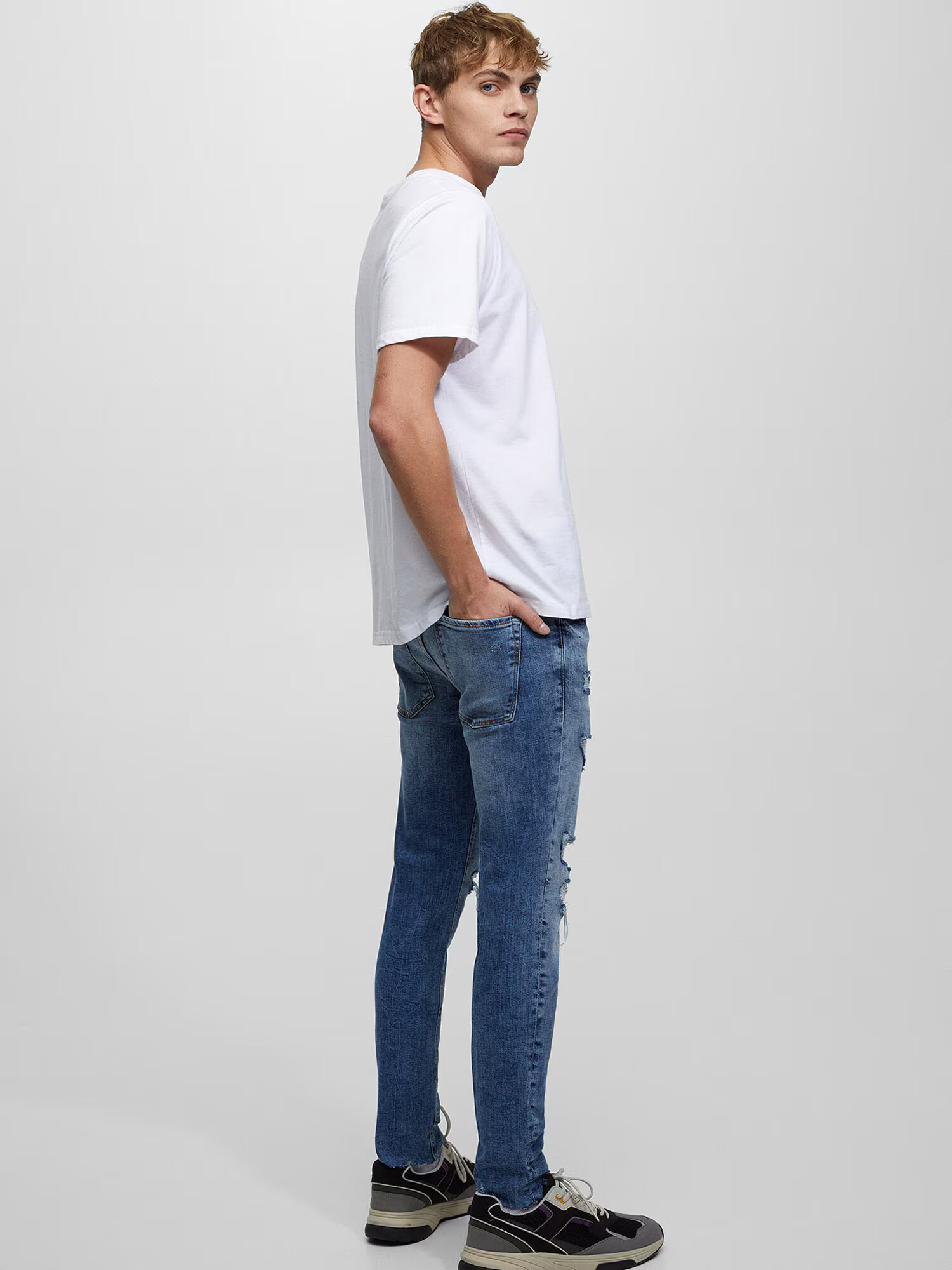 Pull&Bear Džínsy modrá denim - Pepit.sk