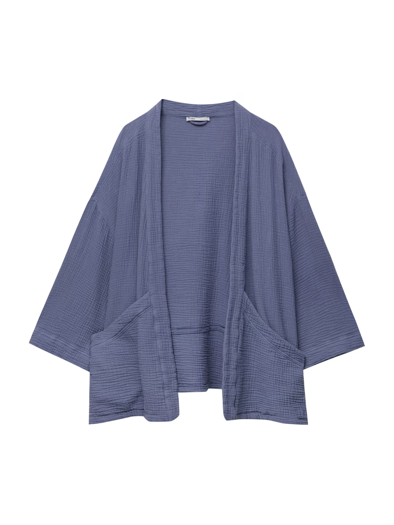 Pull&Bear Kimono dymovo modrá - Pepit.sk