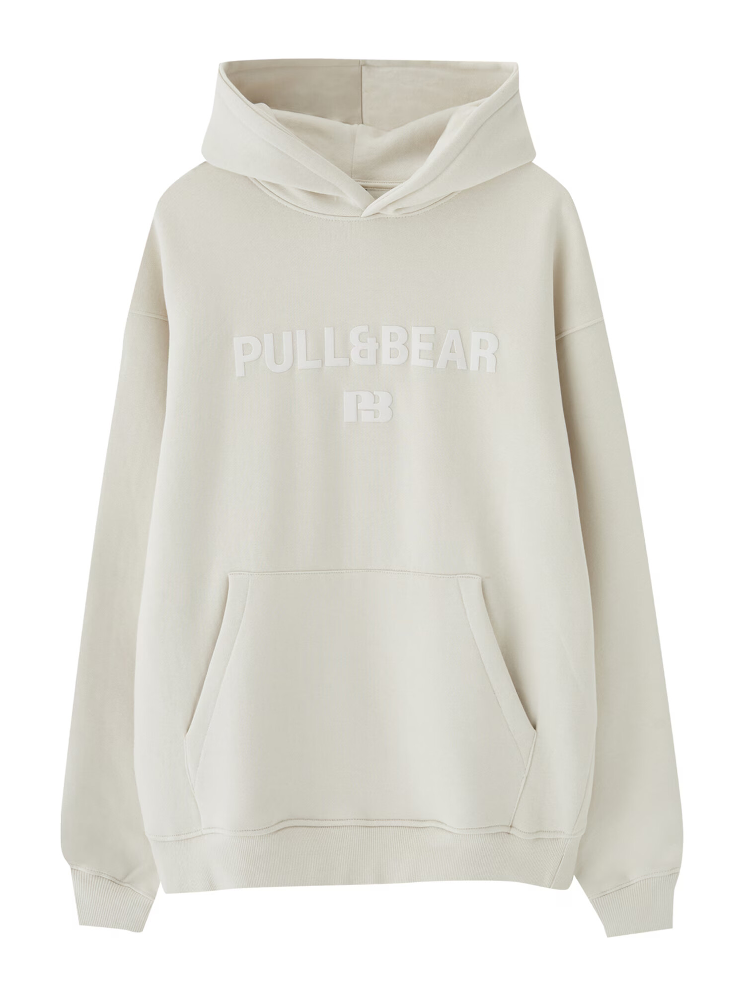 Pull&Bear Mikina biela - Pepit.sk