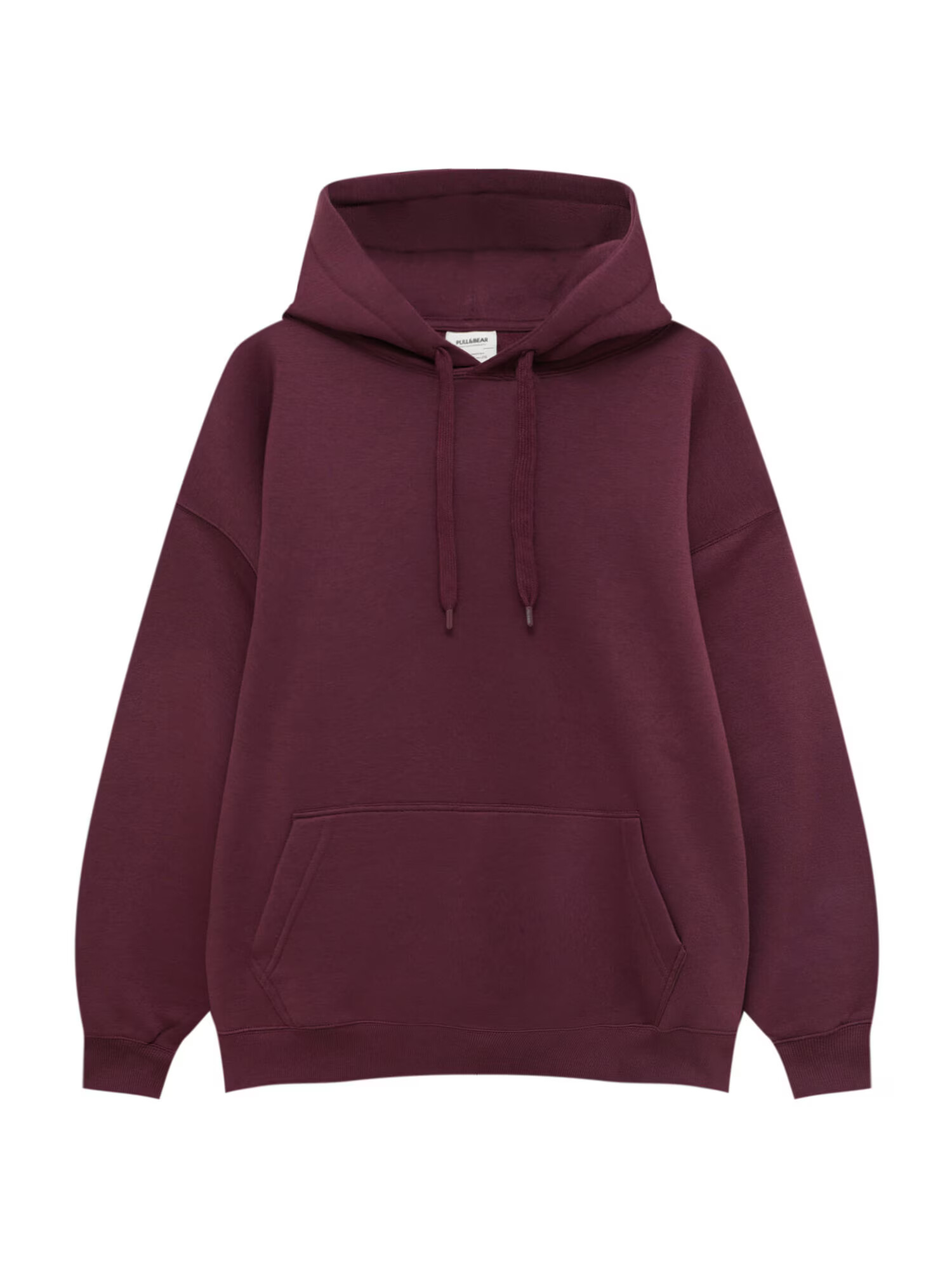 Pull&Bear Mikina burgundská - Pepit.sk