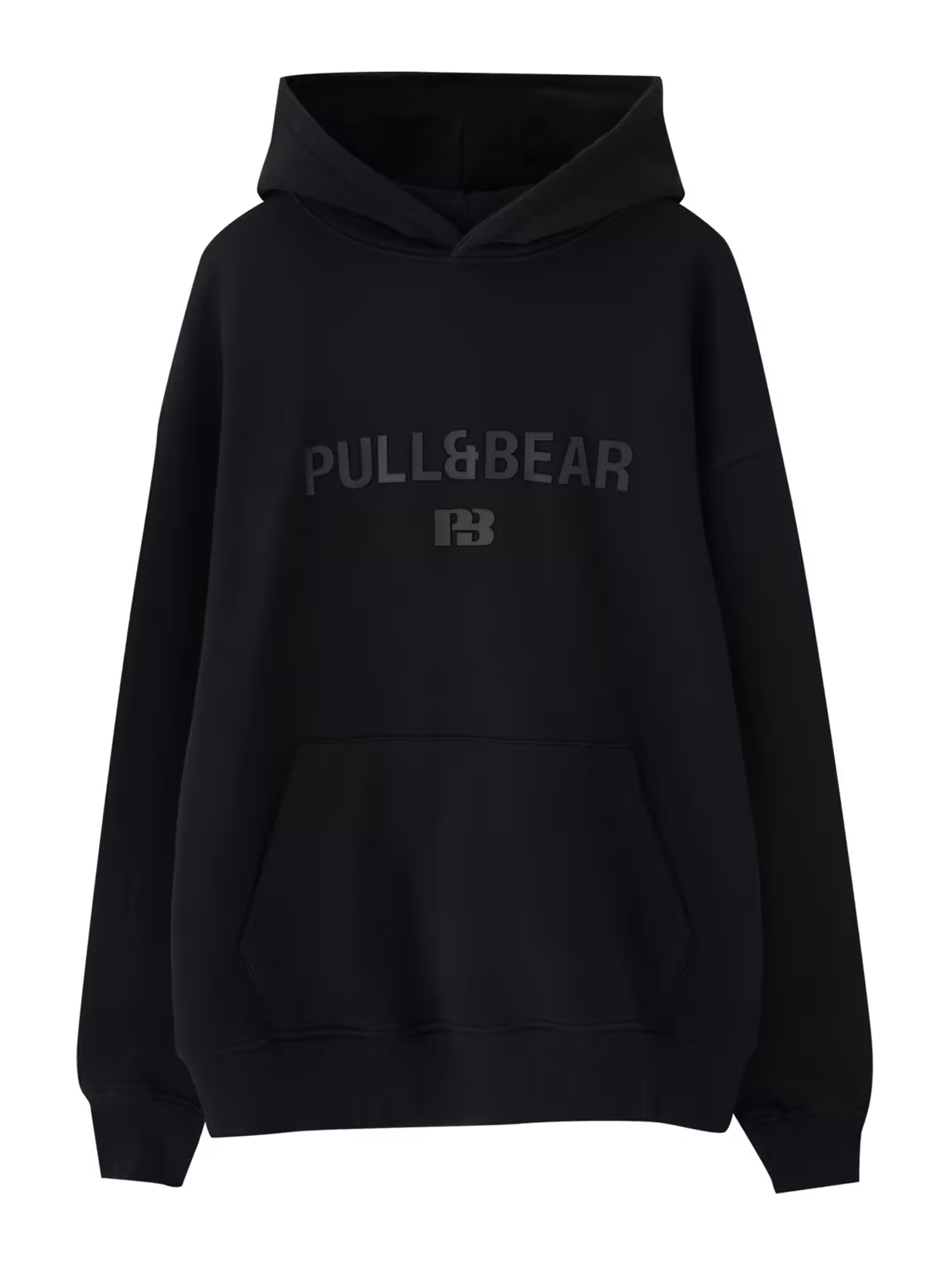 Pull&Bear Mikina tmavosivá / čierna - Pepit.sk