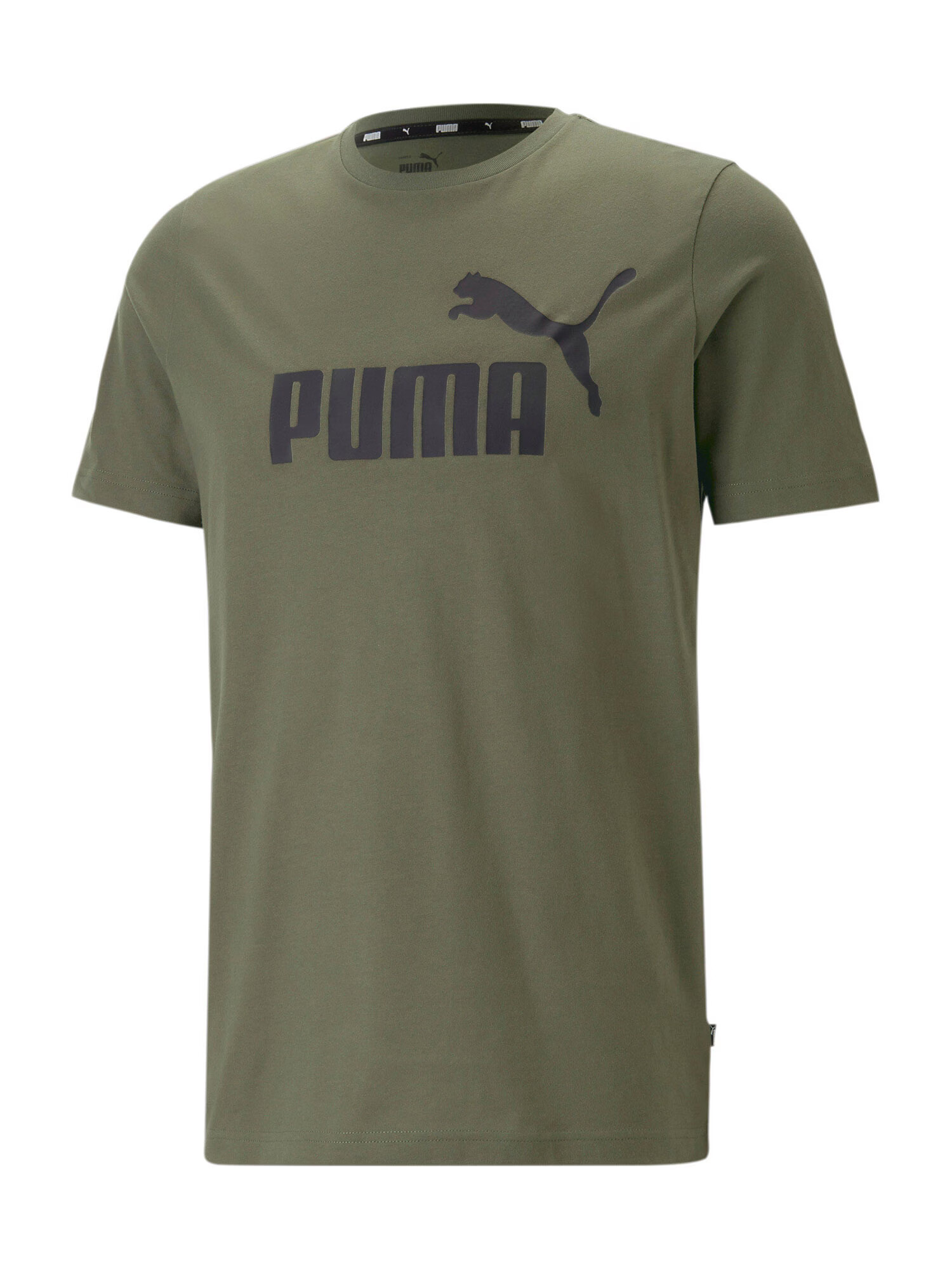 PUMA Tričko olivová / čierna - Pepit.sk