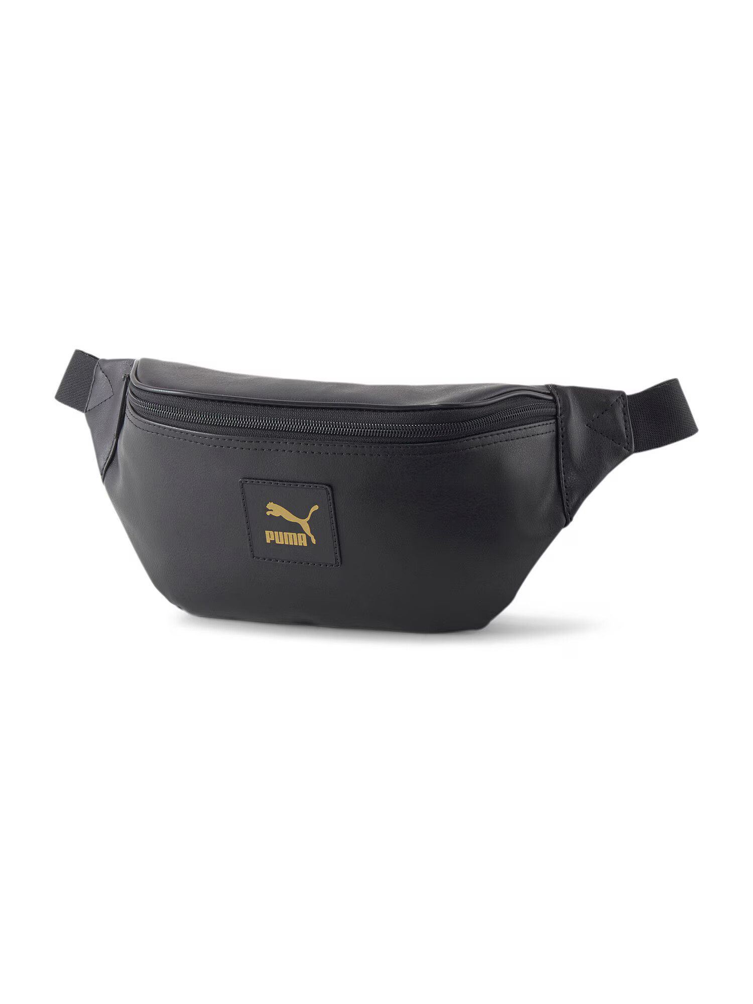 PUMA Ľadvinka 'Classics Elevated PU Waist Bag' žltá / čierna - Pepit.sk