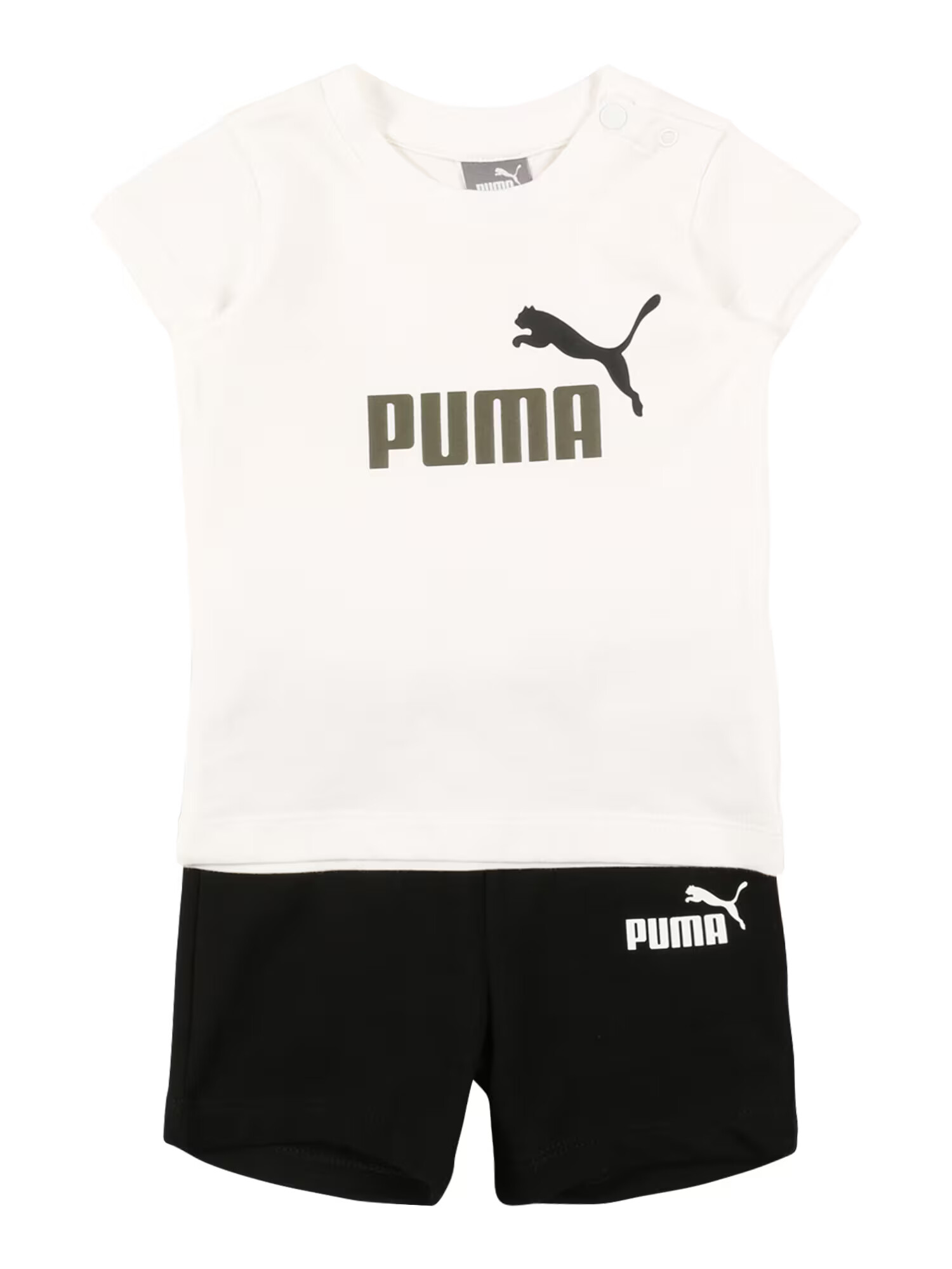 PUMA Tréningový komplet čierna / biela - Pepit.sk