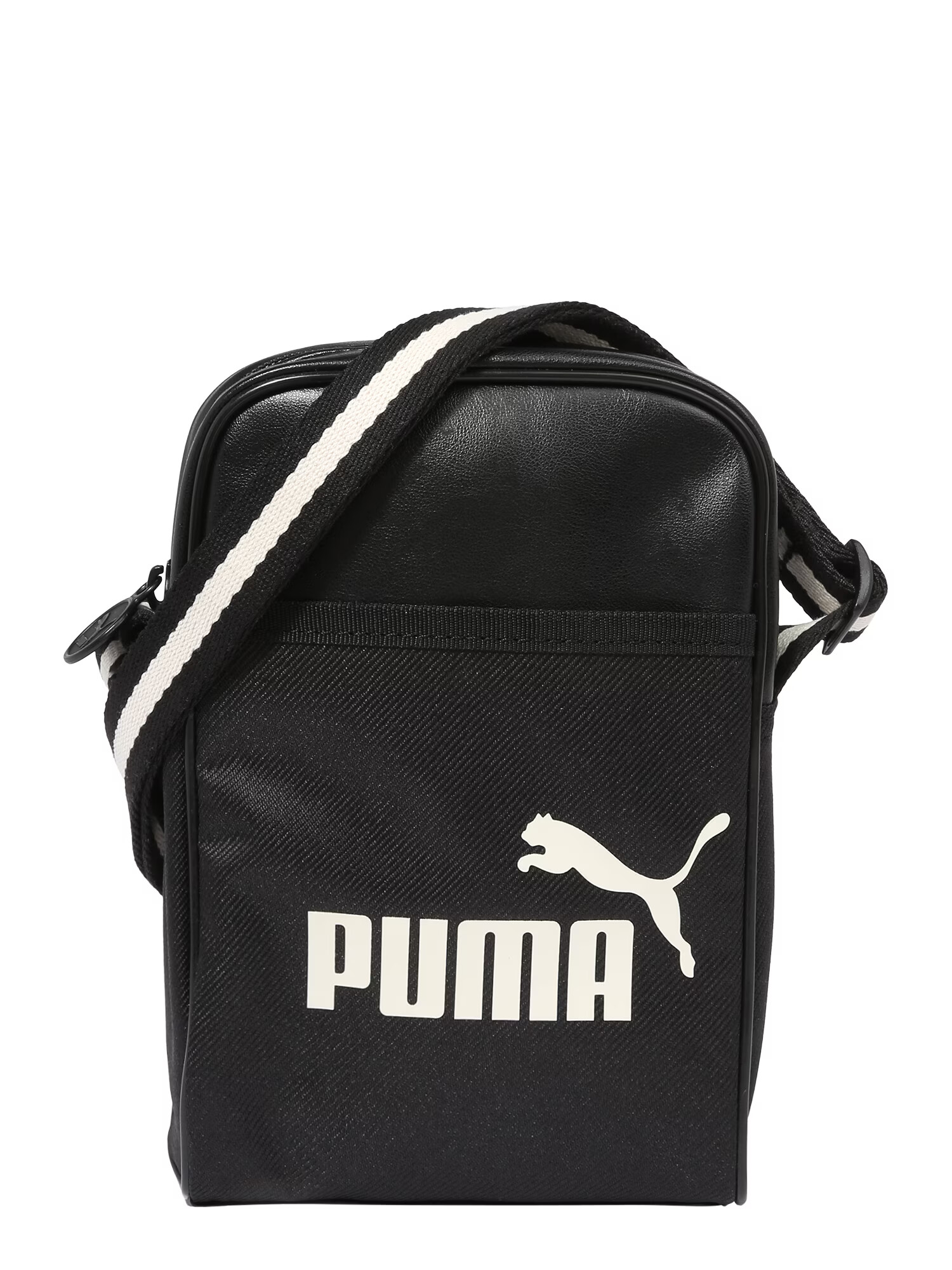 PUMA Taška cez rameno čierna / biela - Pepit.sk